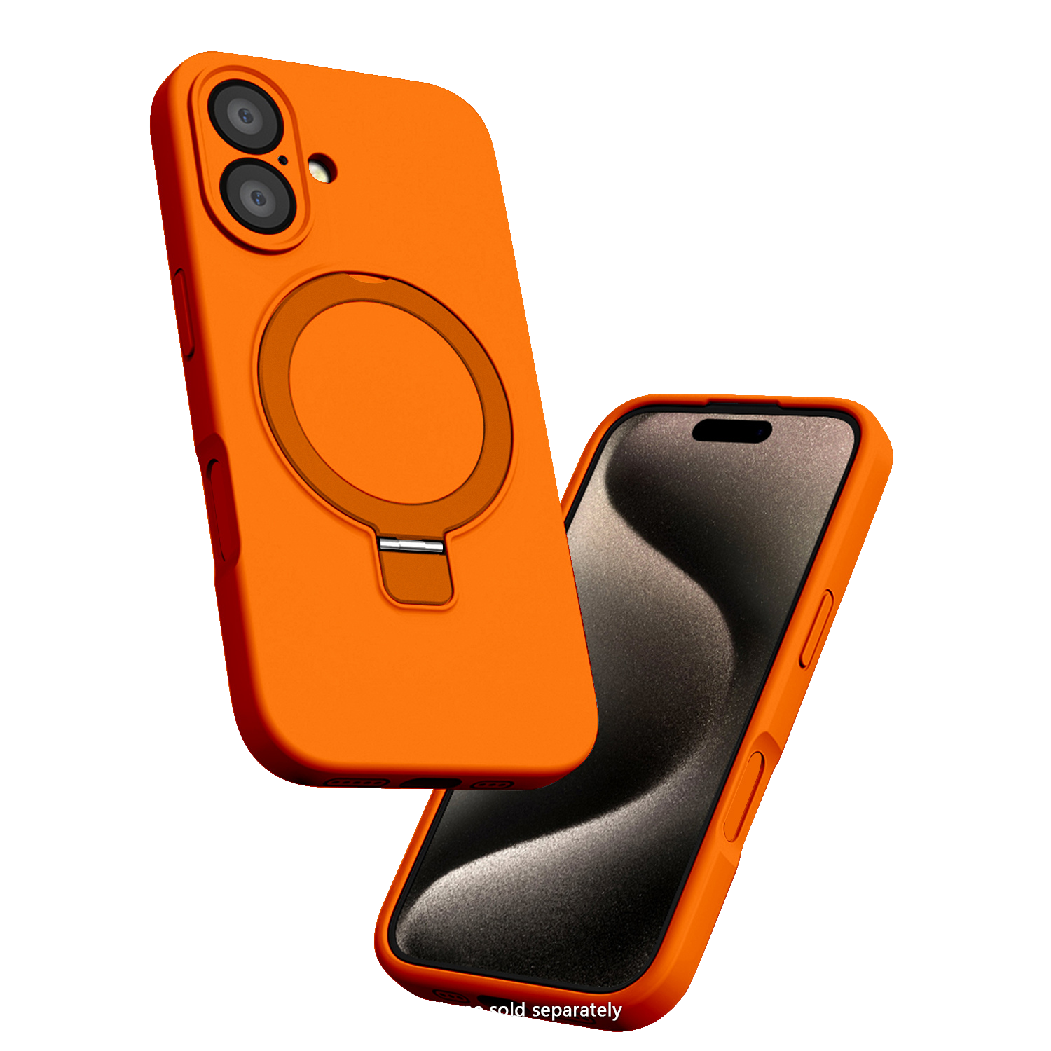 Venture Series Silicone Kickstand Case for Apple iPhone 17