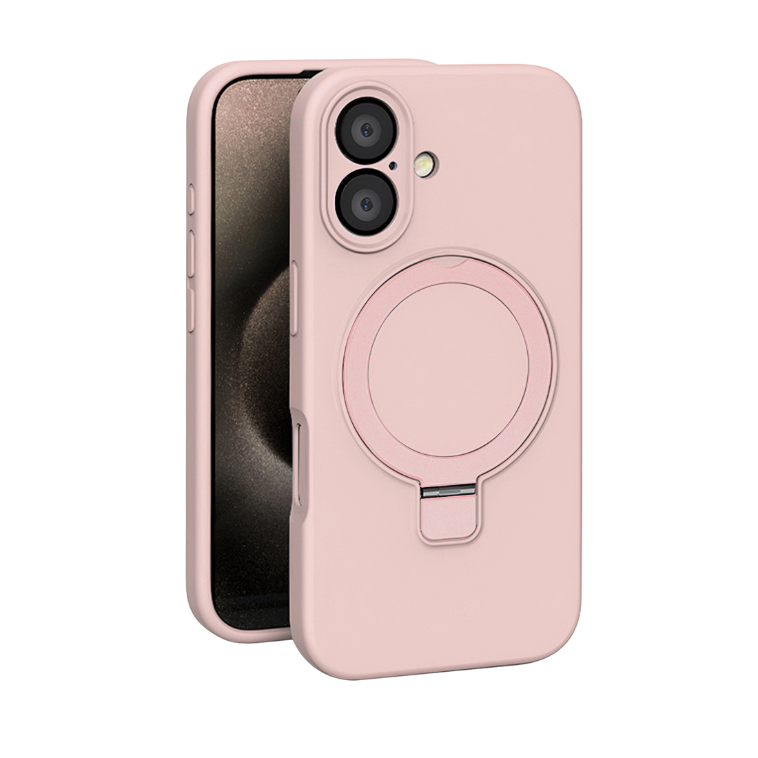 Venture Series Silicone Kickstand Case for Apple iPhone 17