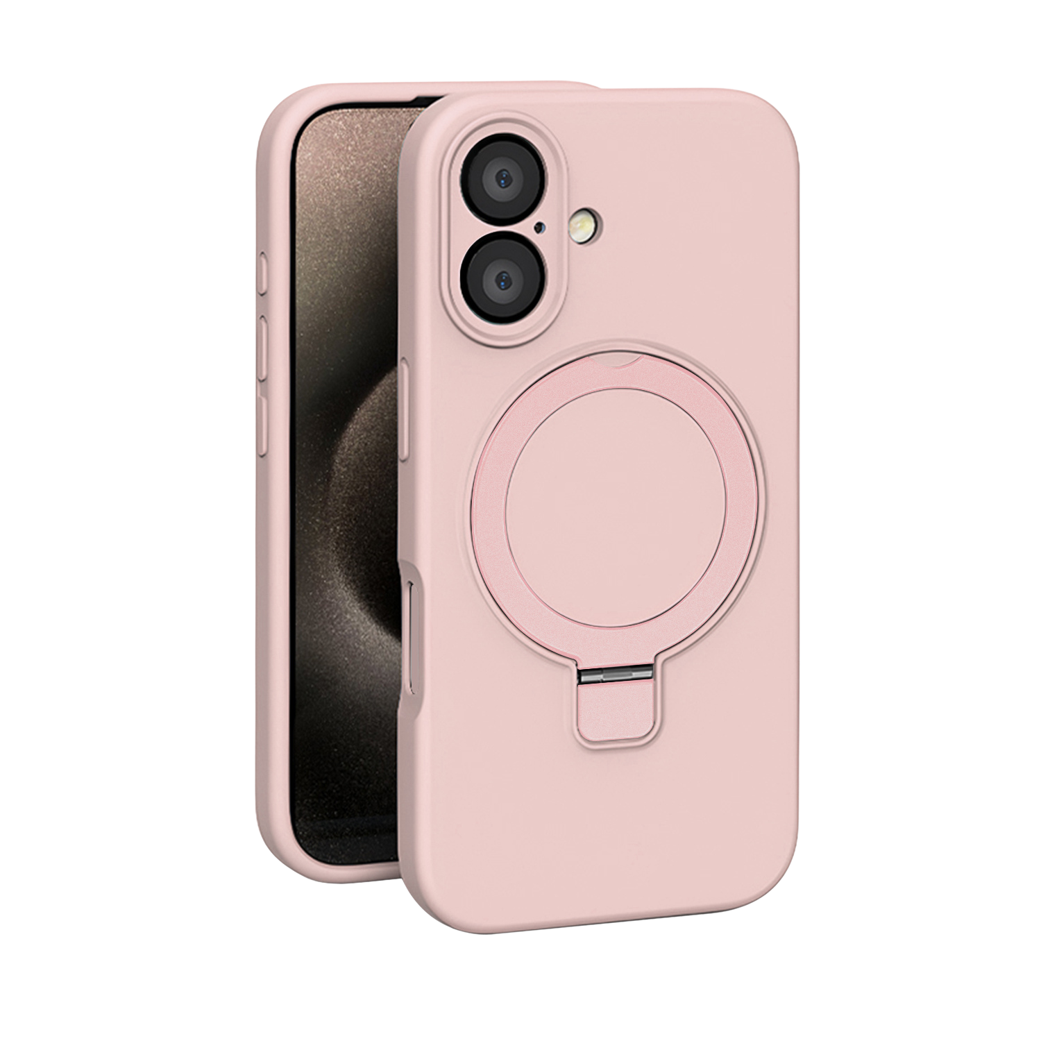 Venture Series Silicone Kickstand Case for Apple iPhone 17