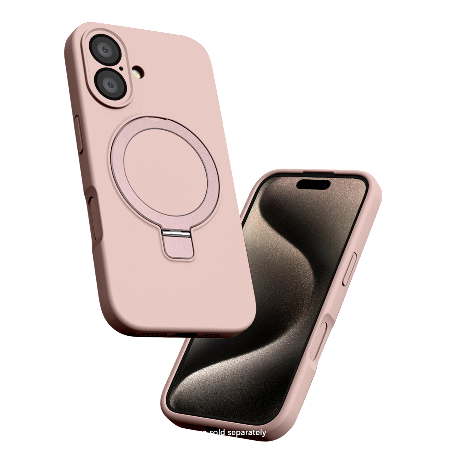 Venture Series Silicone Kickstand Case for Apple iPhone 17