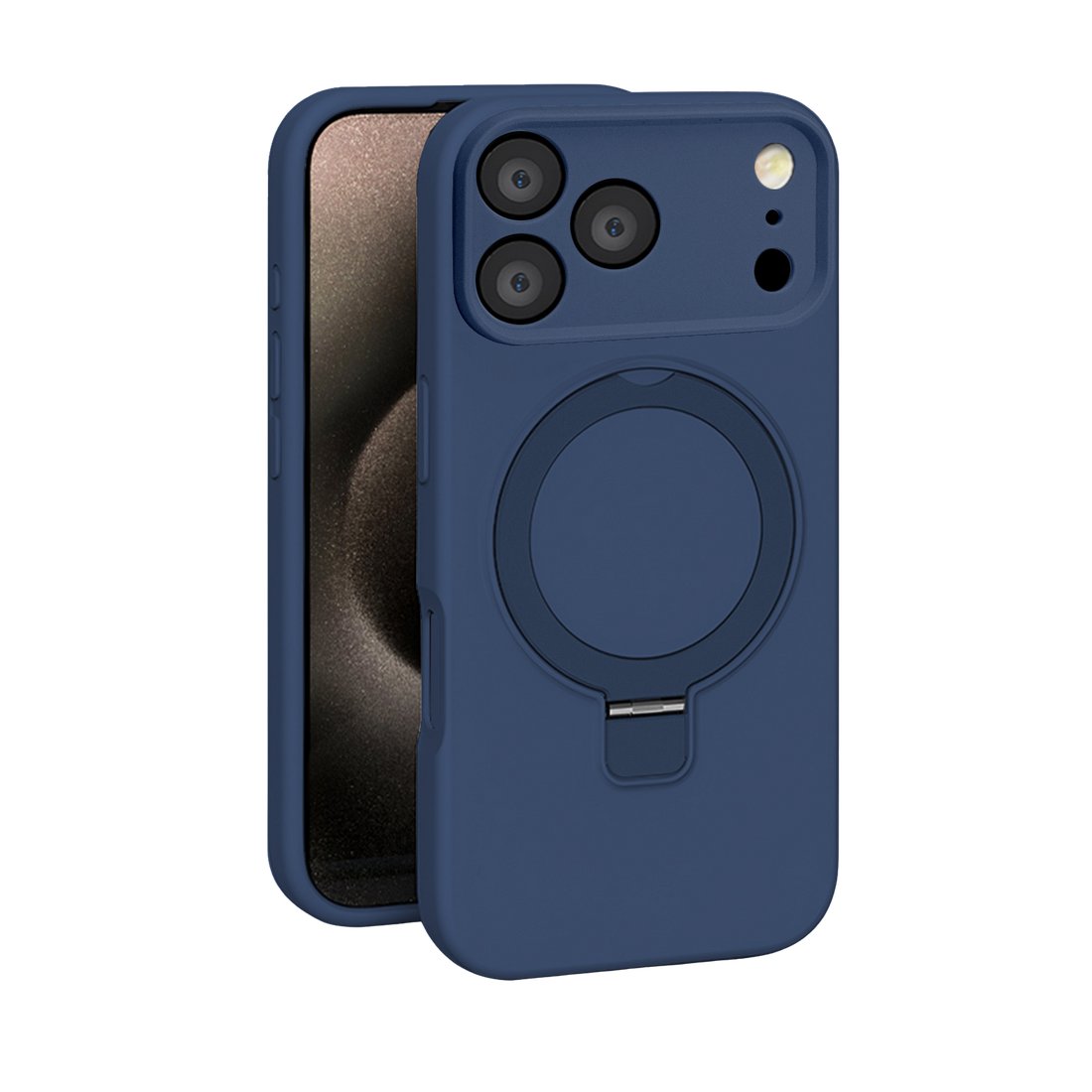 Venture Series Silicone Kickstand Case for Apple iPhone 17 Pro Max