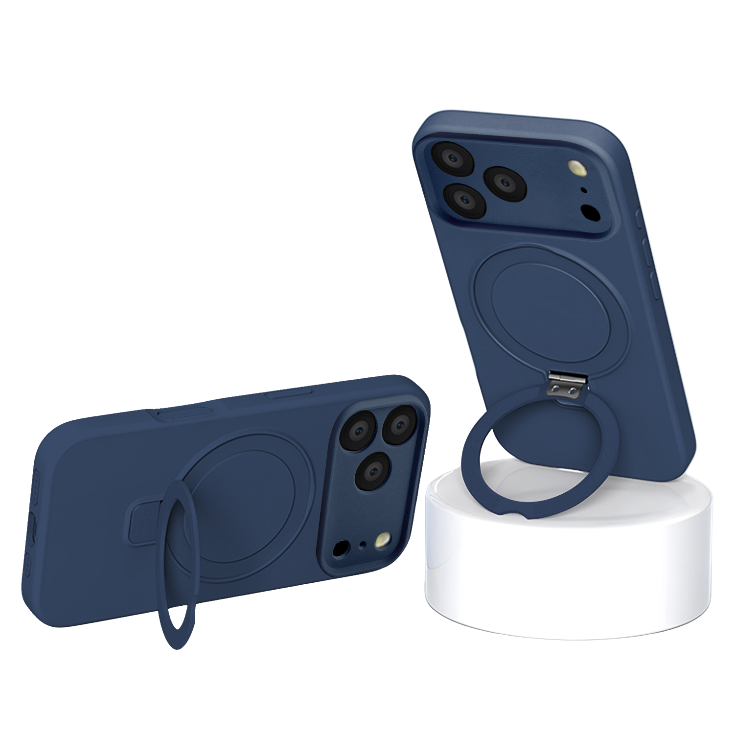 Venture Series Silicone Kickstand Case for Apple iPhone 17 Pro Max