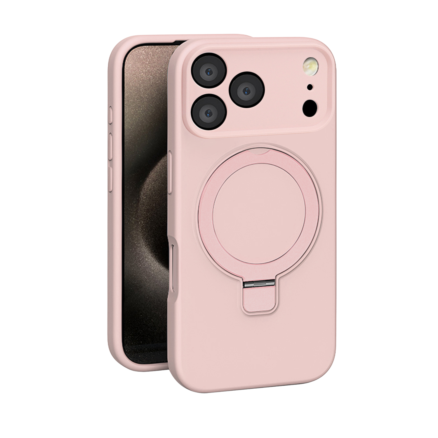 Venture Series Silicone Kickstand Case for Apple iPhone 17 Pro Max