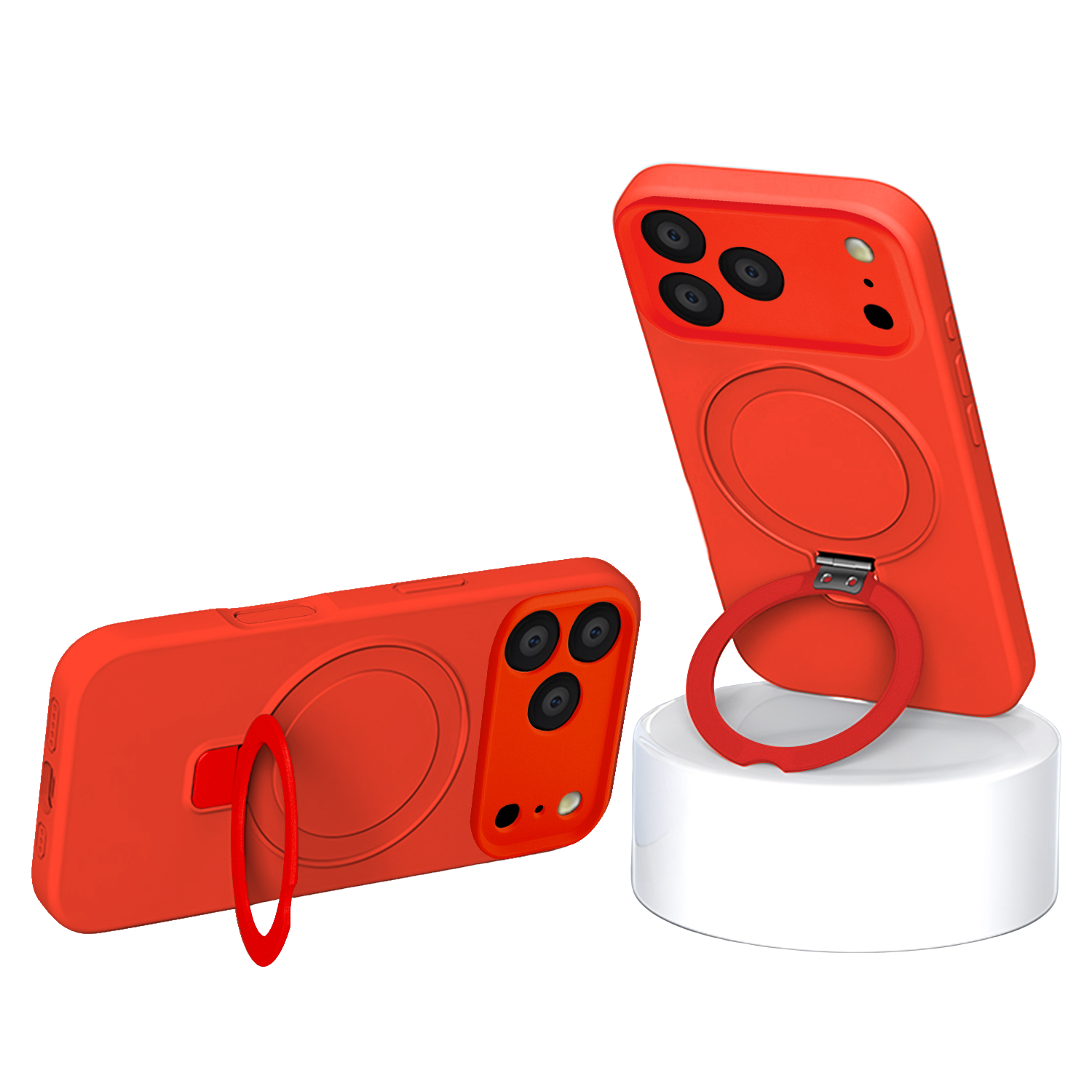 Venture Series Silicone Kickstand Case for Apple iPhone 17 Pro Max