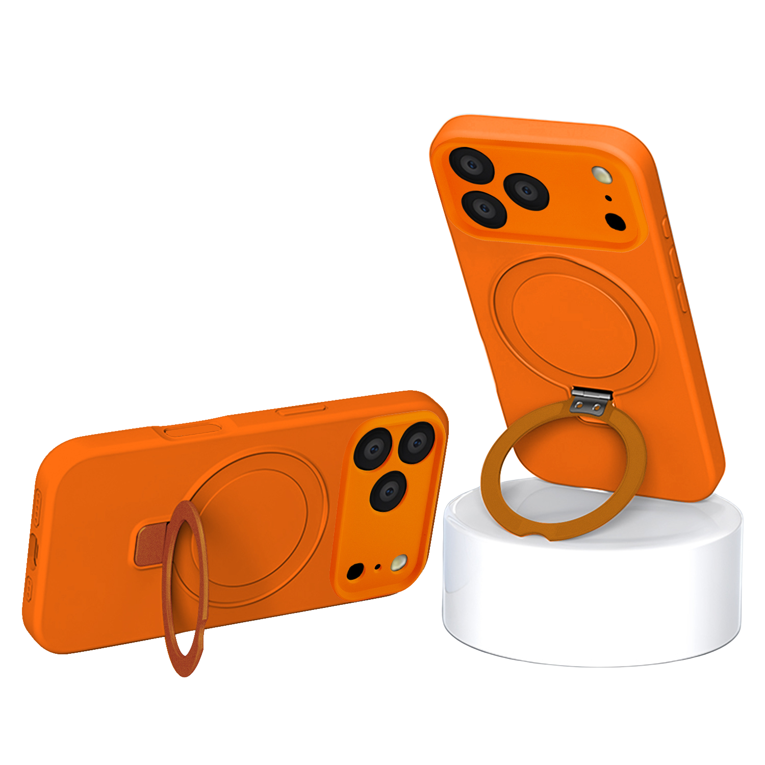 Venture Series Silicone Kickstand Case for Apple iPhone 17 Pro Max