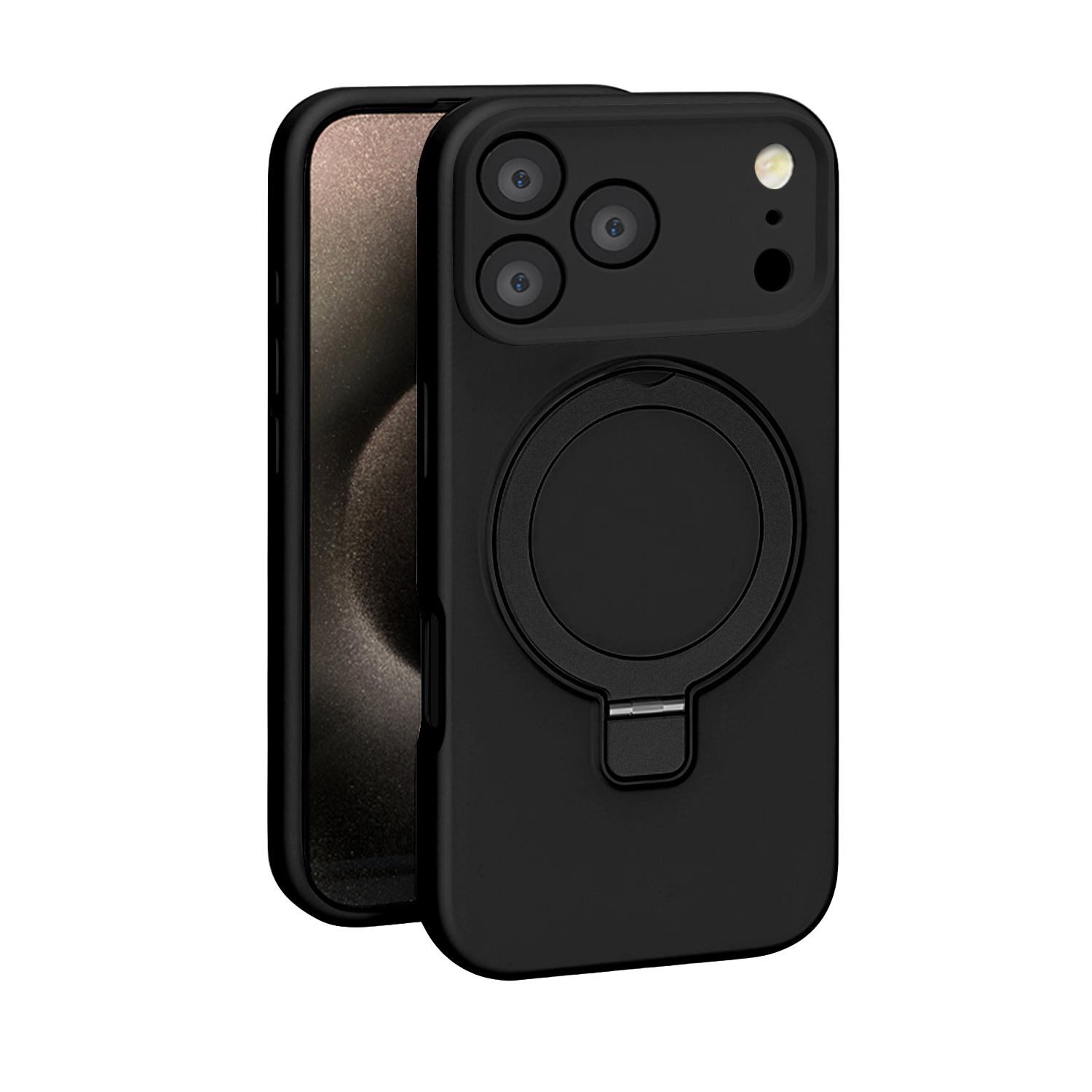 Venture Series Silicone Kickstand Case for Apple iPhone 17 Pro Max
