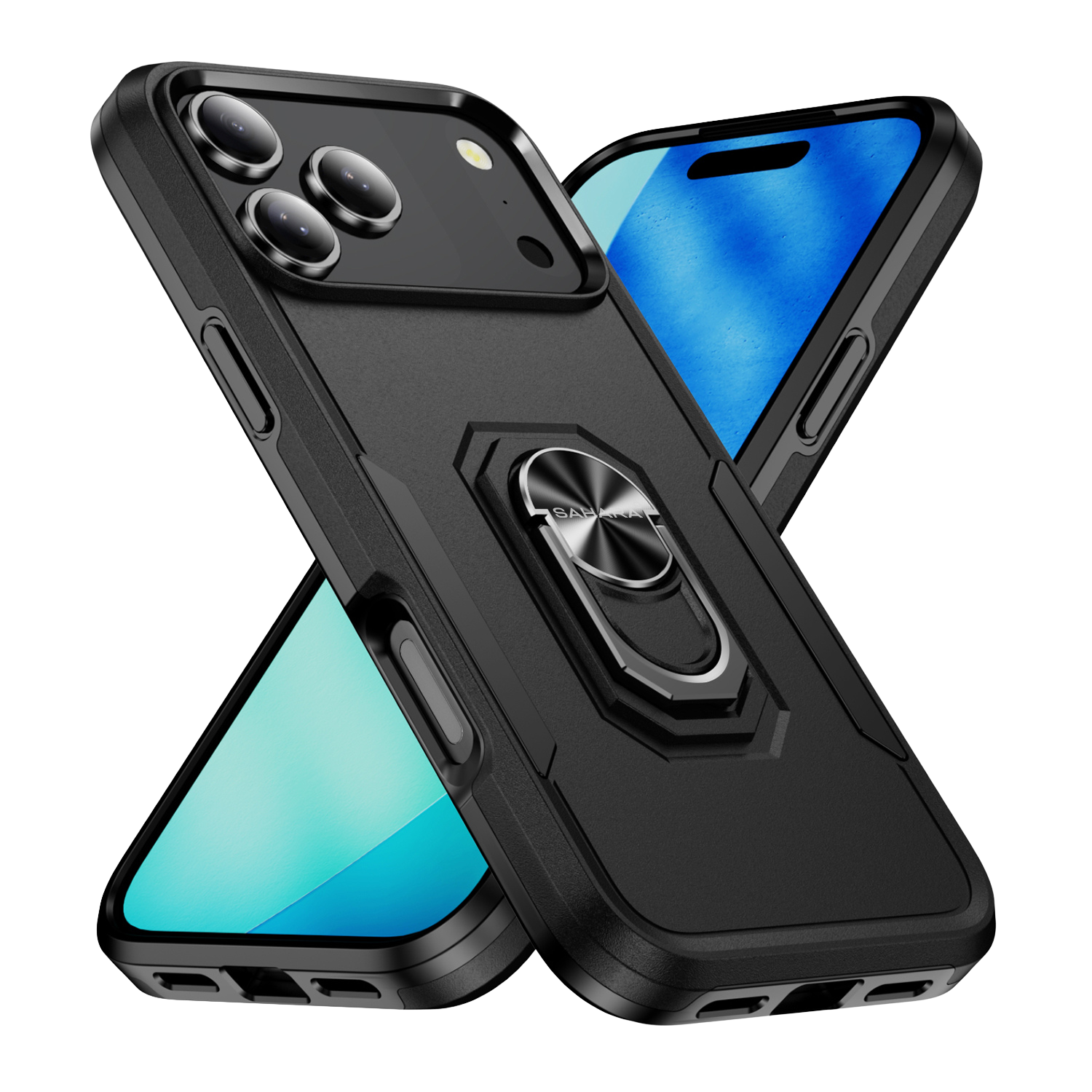 Raider Series Heavy-Duty Kickstand Case for iPhone 17 Pro Max