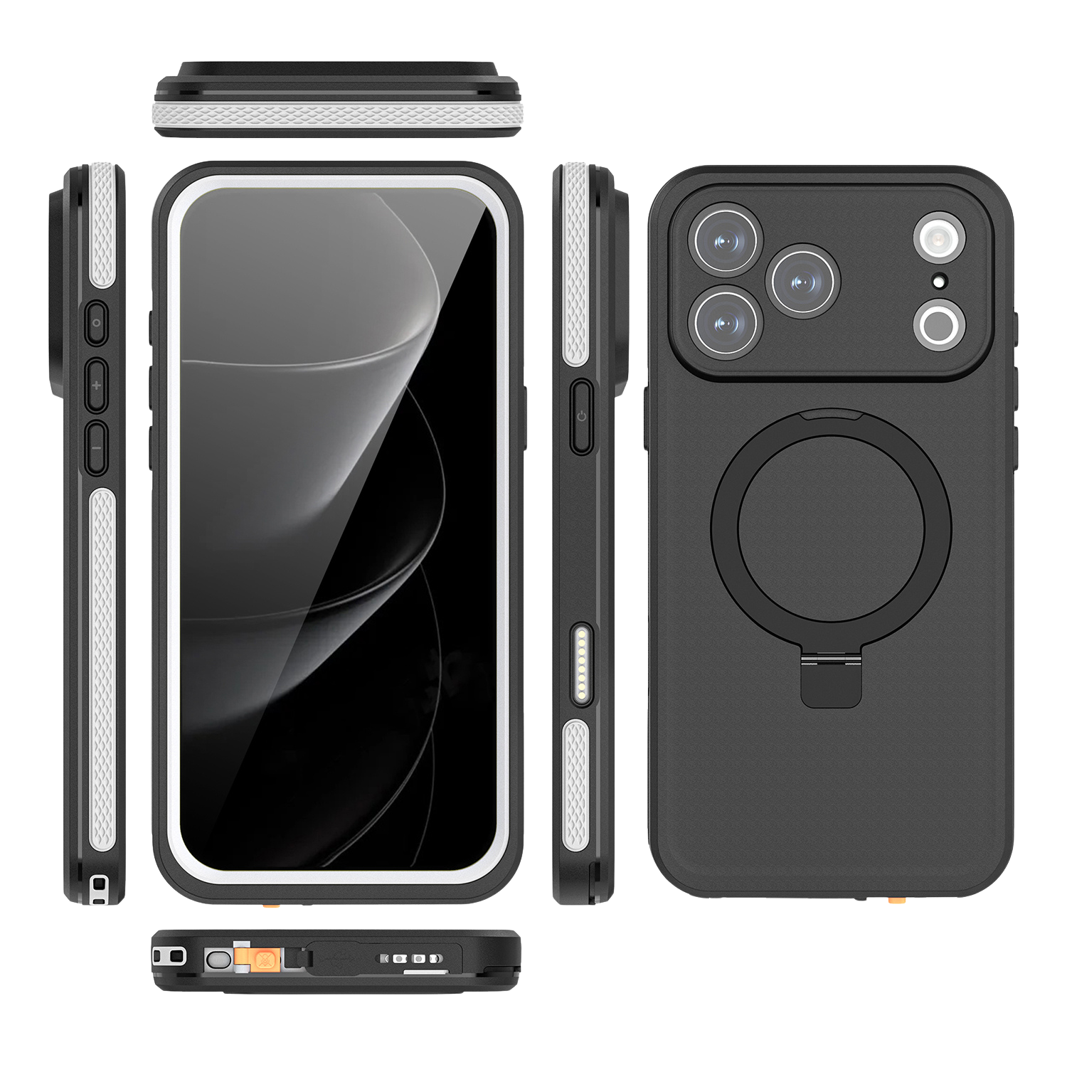 Oasis Series Waterproof Case for Apple iPhone 17 Pro
