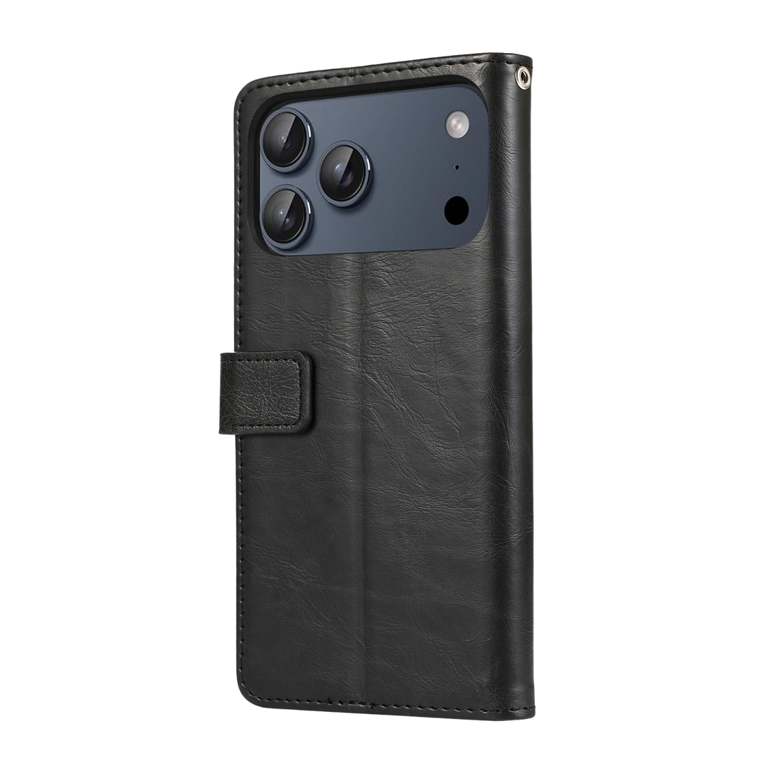 Indy Series Leather Folio Wallet Case for Apple iPhone 17 Pro