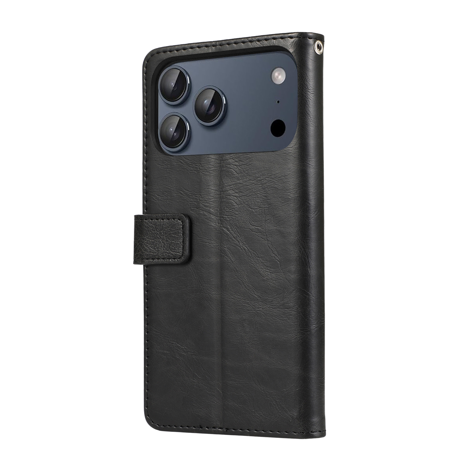 Indy Series Leather Folio Wallet Case for Apple iPhone 17 Pro