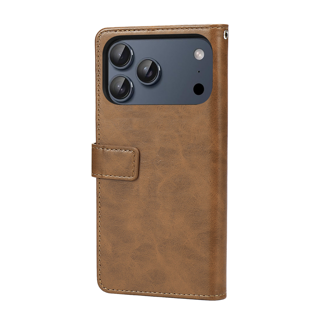 Indy Series Leather Folio Wallet Case for Apple iPhone 17 Pro