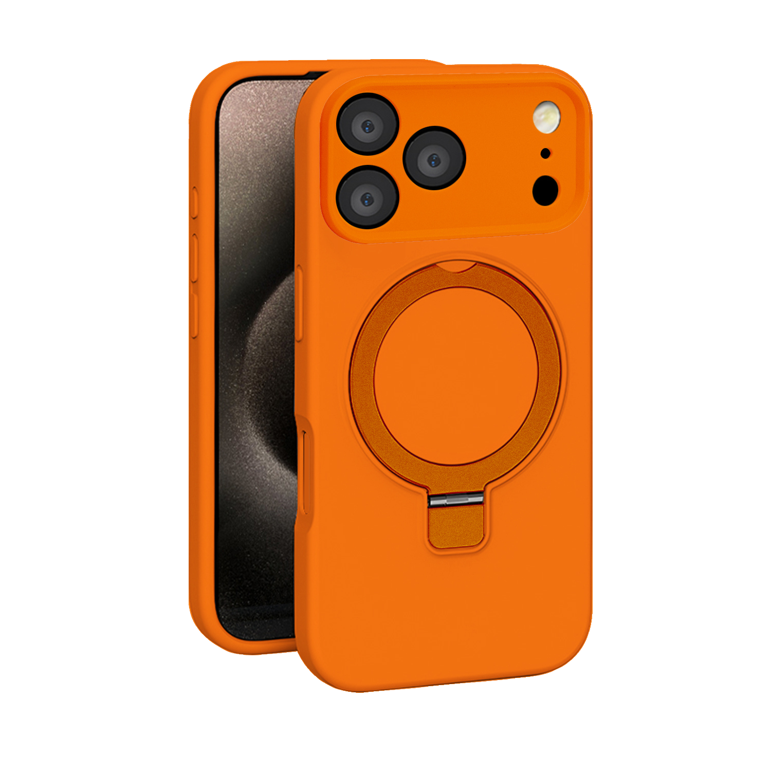 Venture Series Silicone Kickstand Case for Apple iPhone 17 Pro