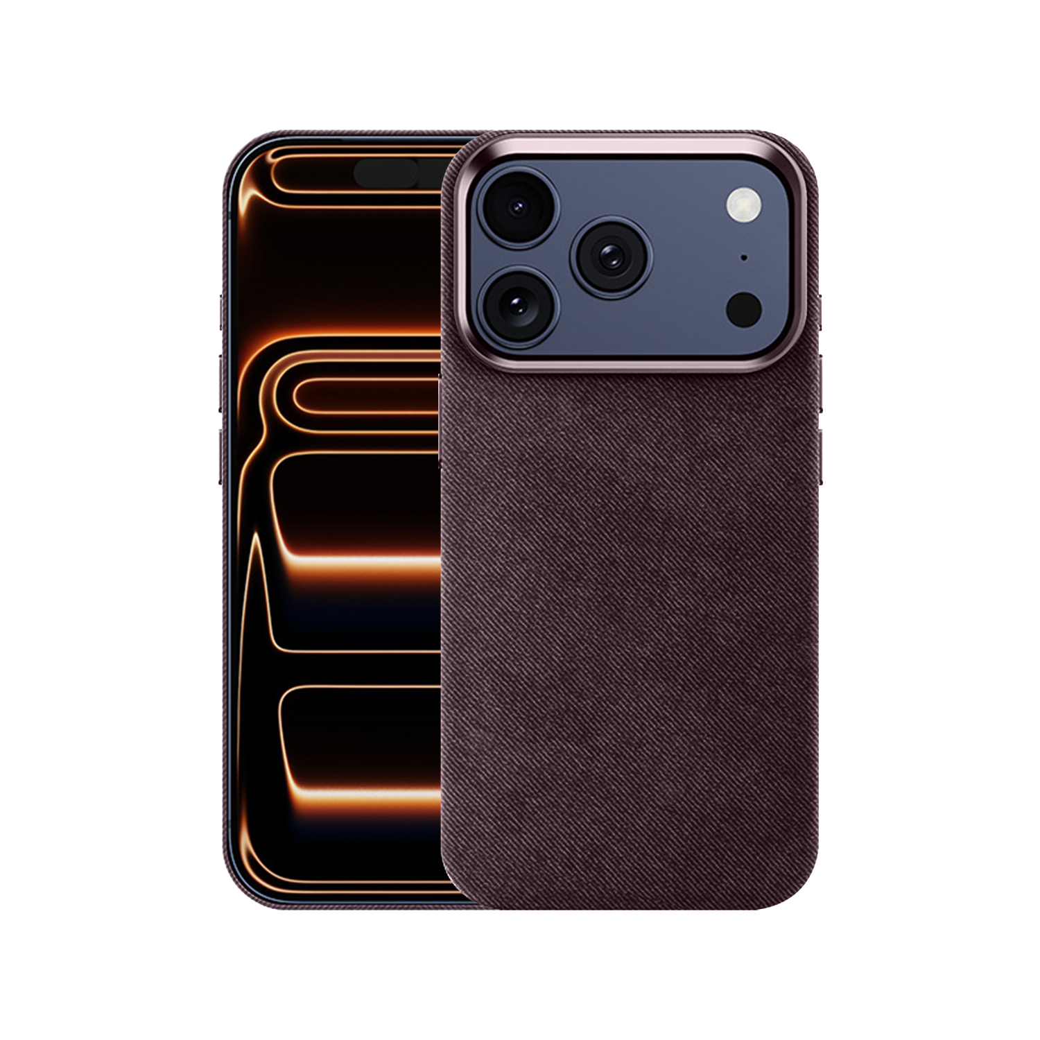 Indy Series Suede Leather Case for Apple iPhone 17 Pro Max