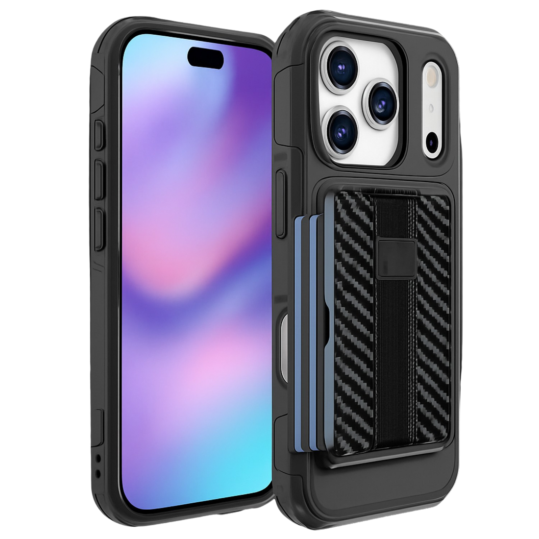 Raider Series Detachable Wallet Case for Apple iPhone 17 Pro Max