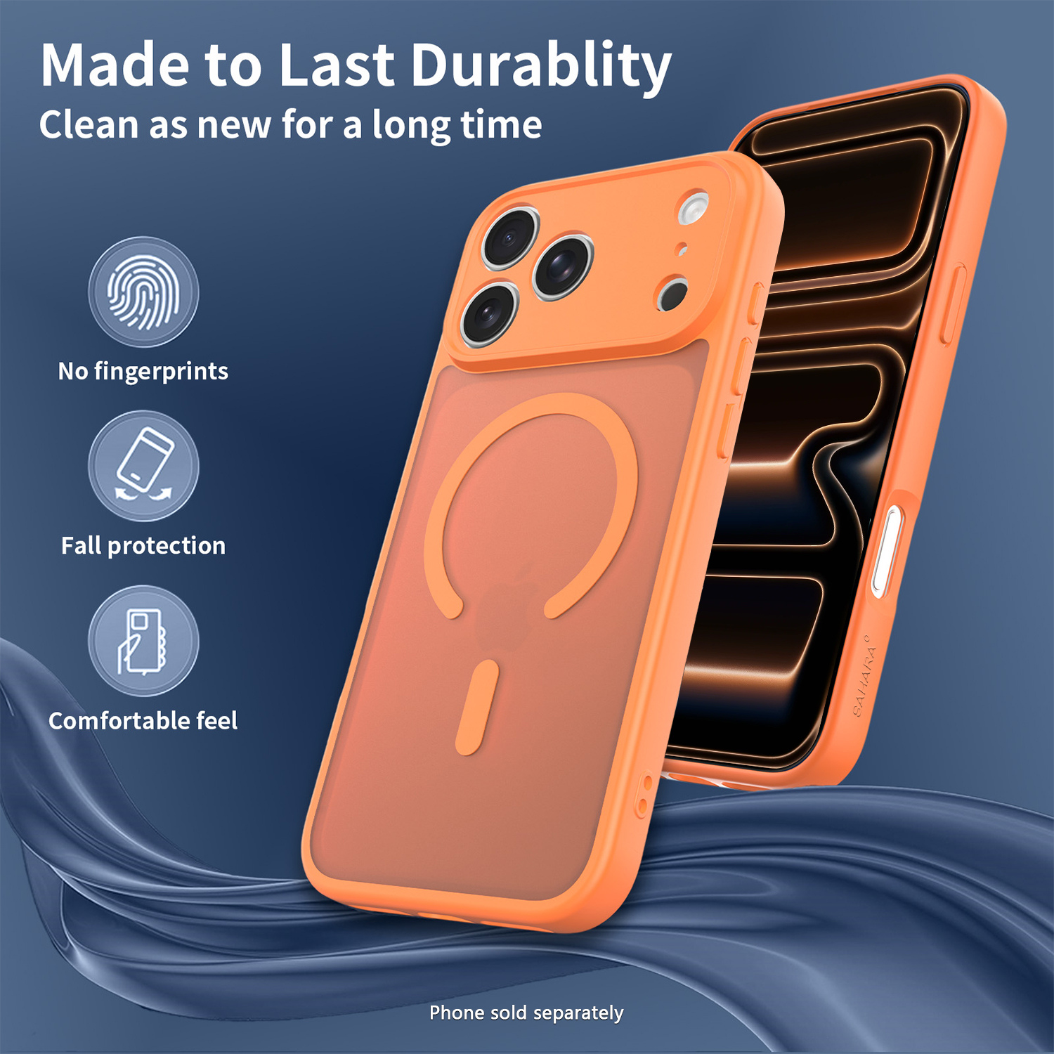 Venture Series Transparent Matte Slim Case for Apple iPhone 17 Pro Max