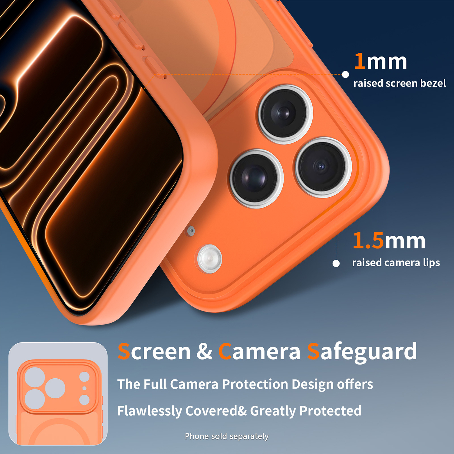 Venture Series Transparent Matte Slim Case for Apple iPhone 17 Pro