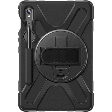 Raider X Series Heavy-Duty Hand Strap Case for Samsung Galaxy Tab S10 FE, S10 Lite, Tab S8, Tab S9 and Tab S9 FE