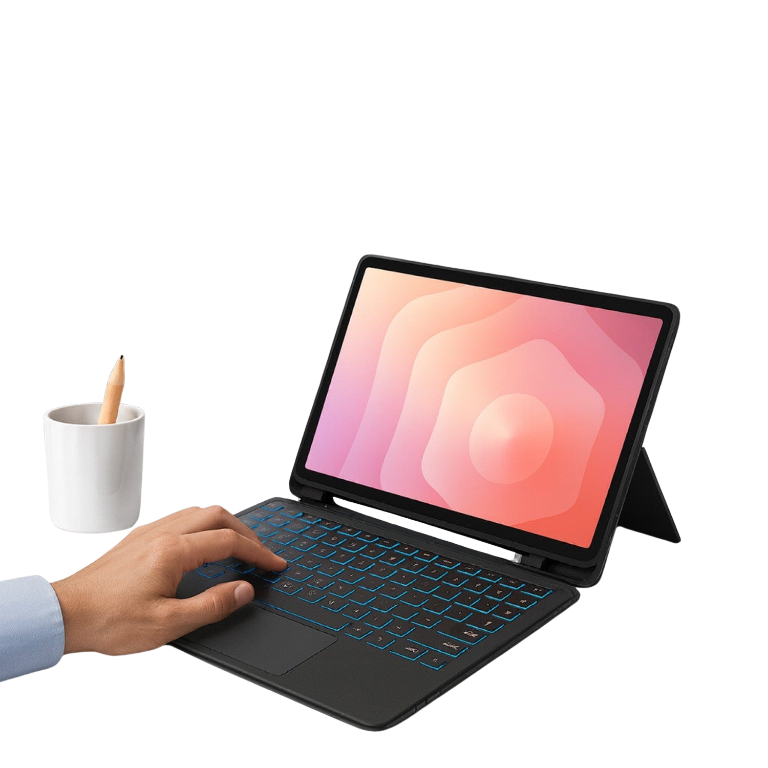 ProTouch Navigate Series Slim Keyboard Case for Samsung Galaxy Tab S11 Ultra