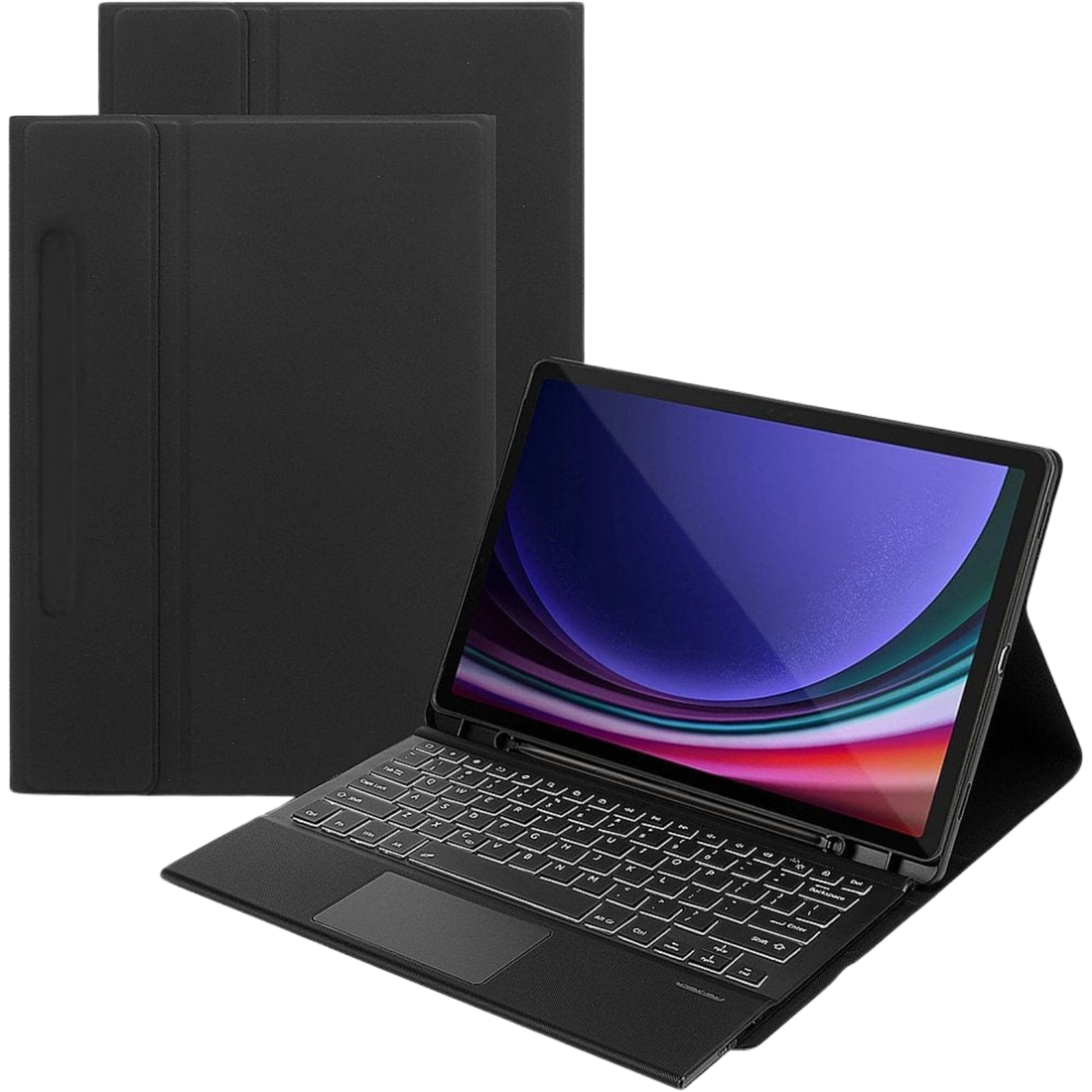 Navigate Series Keyboard Folio Case for Samsung Galaxy Tab S10 FE, S10 Lite, Tab S9 and Tab S9 FE