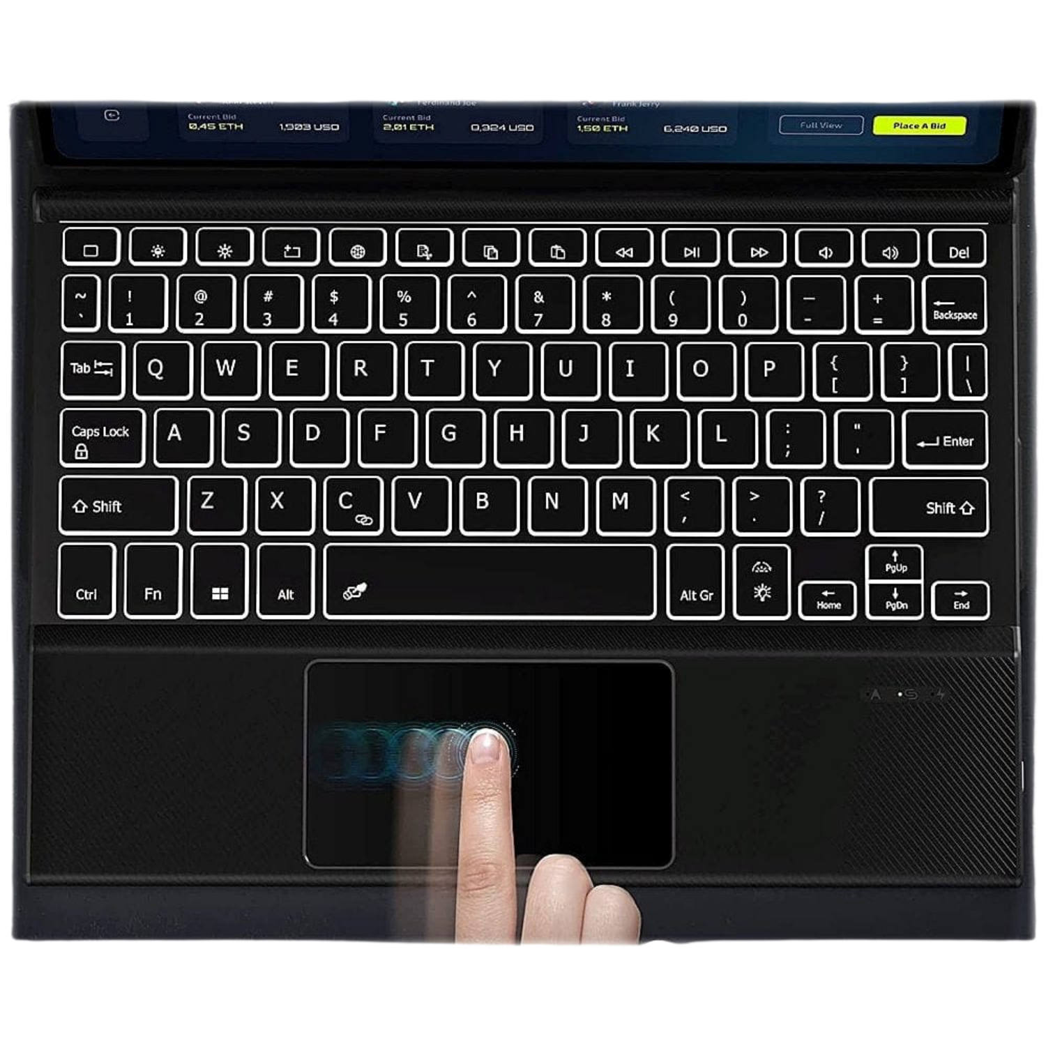 Navigate Series Keyboard Folio Case for Samsung Galaxy Tab S10 FE, S10 Lite, Tab S9 and Tab S9 FE