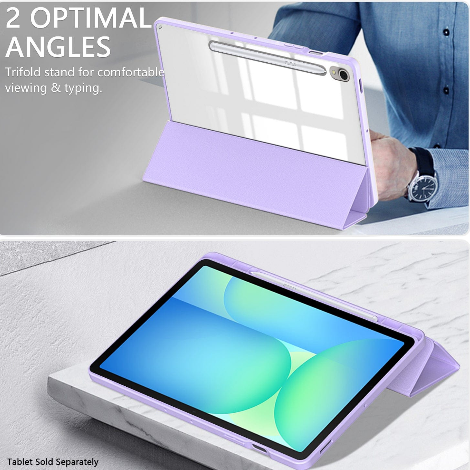 Venture Series Folio Case for Samsung Galaxy Tab S10 FE+