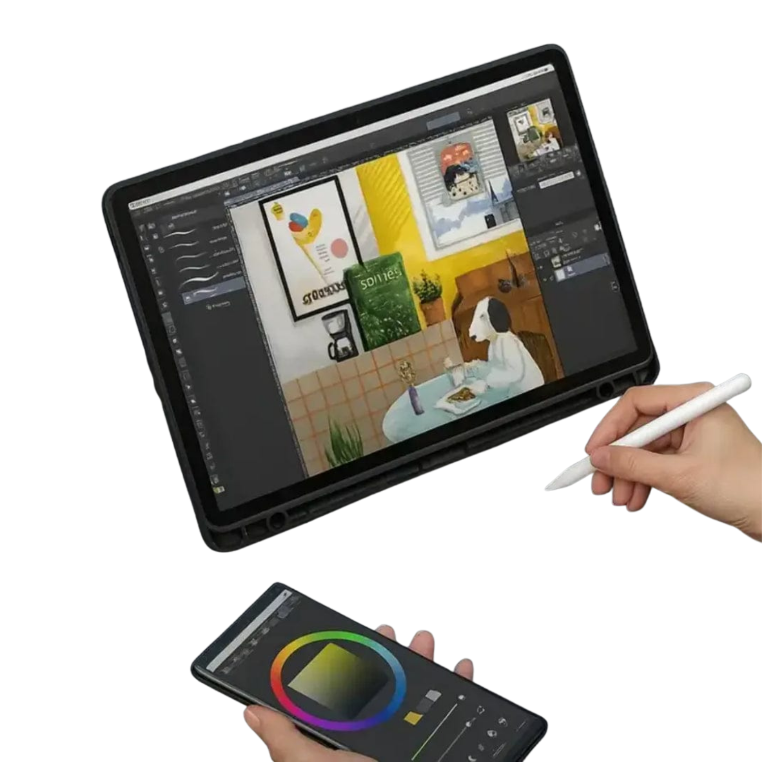 Navigate Series Backlit Keyboard Folio Case for Samsung Galaxy Tab S10 FE