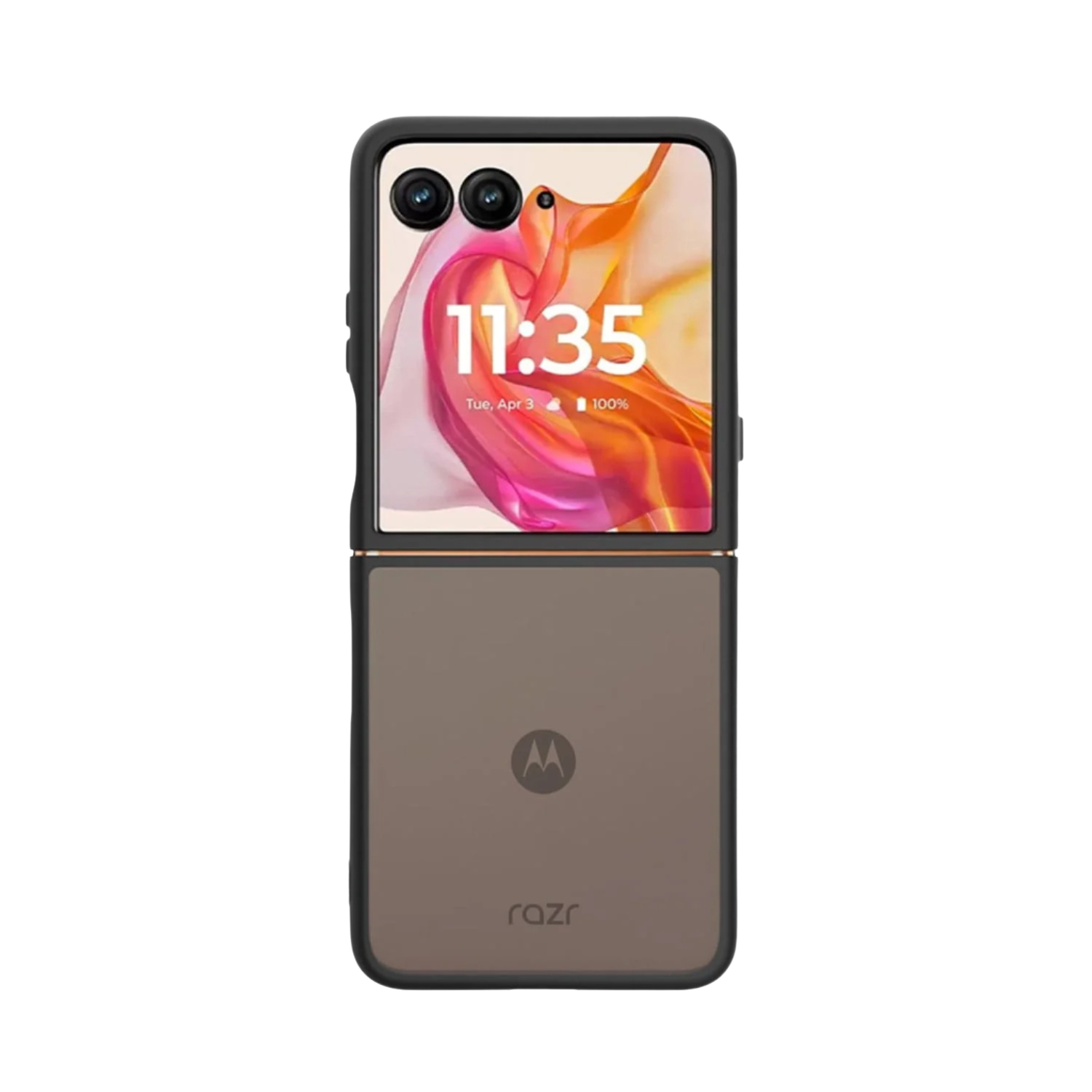 Venture Series Slim Matte Transparent Case for motorola razr ultra (2026/2025)