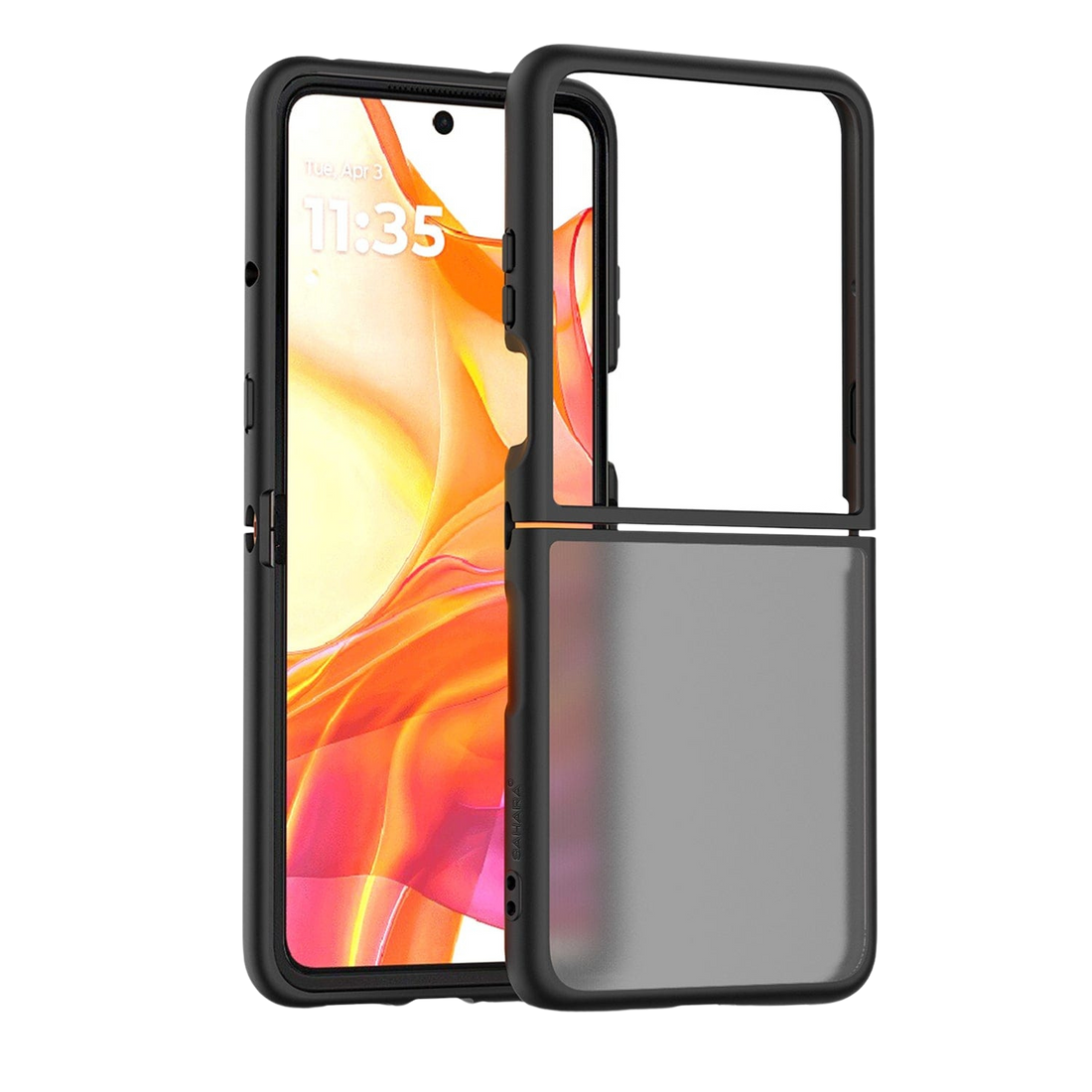 Venture Series Slim Matte Transparent Case for motorola razr ultra (2026/2025)