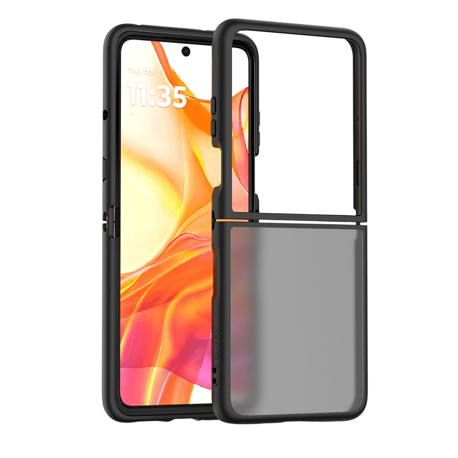 Venture Series Slim Matte Transparent Case for motorola razr ultra (2026/2025)