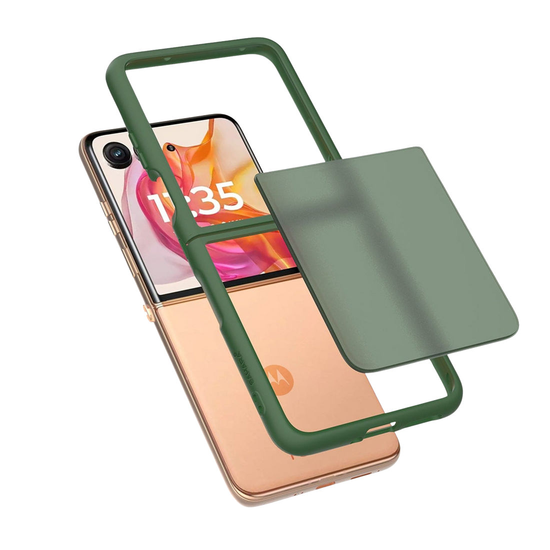 Venture Series Slim Matte Transparent Case for motorola razr ultra (2026/2025)