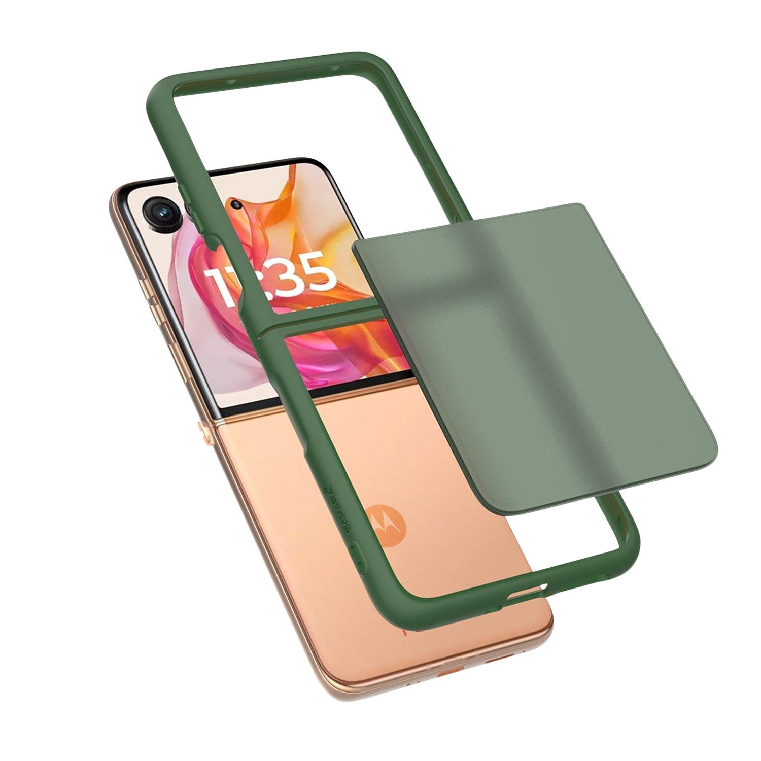 Venture Series Slim Matte Transparent Case for motorola razr ultra (2026/2025)