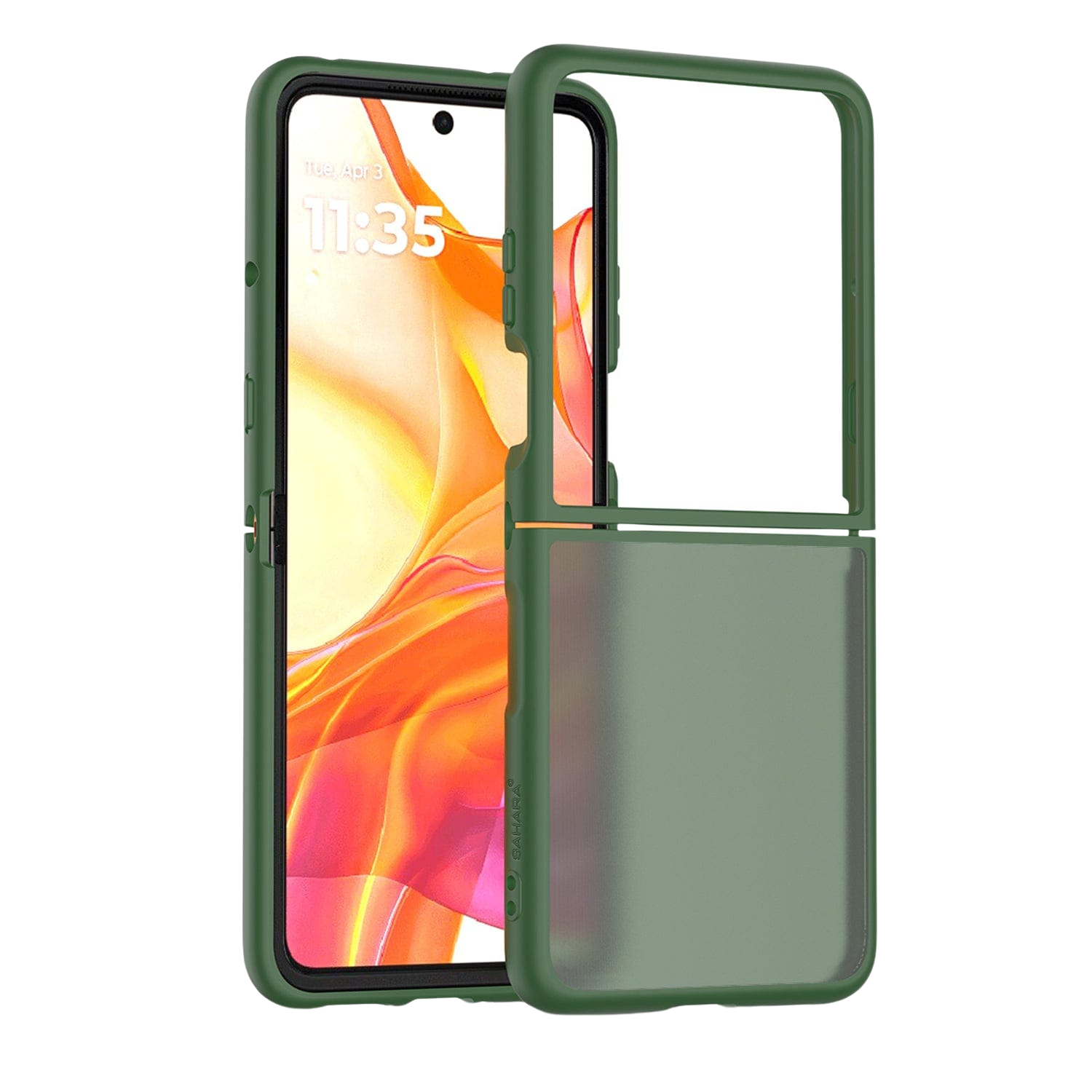 Venture Series Slim Matte Transparent Case for motorola razr ultra (2026/2025)