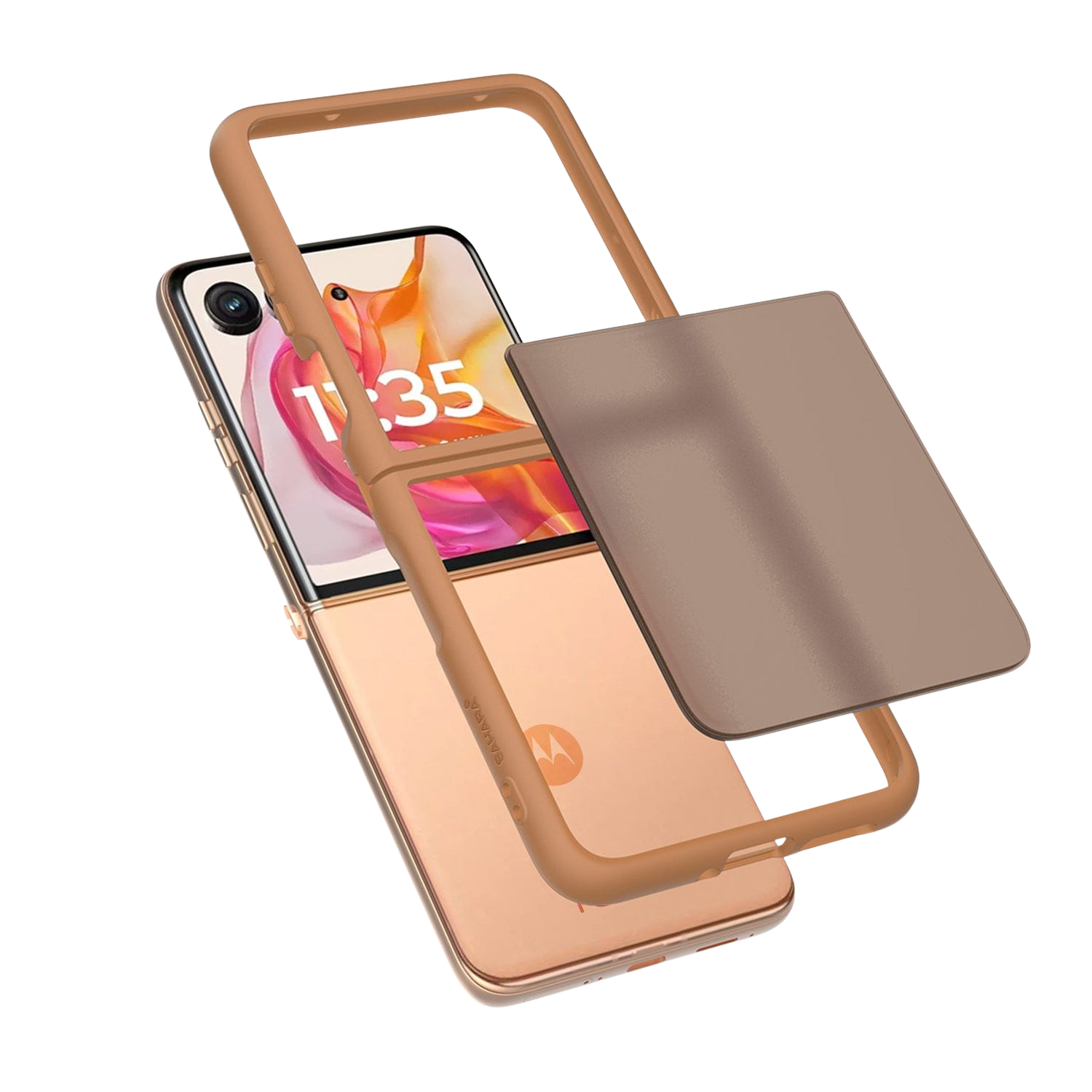 Venture Series Slim Matte Transparent Case for motorola razr ultra (2026/2025)