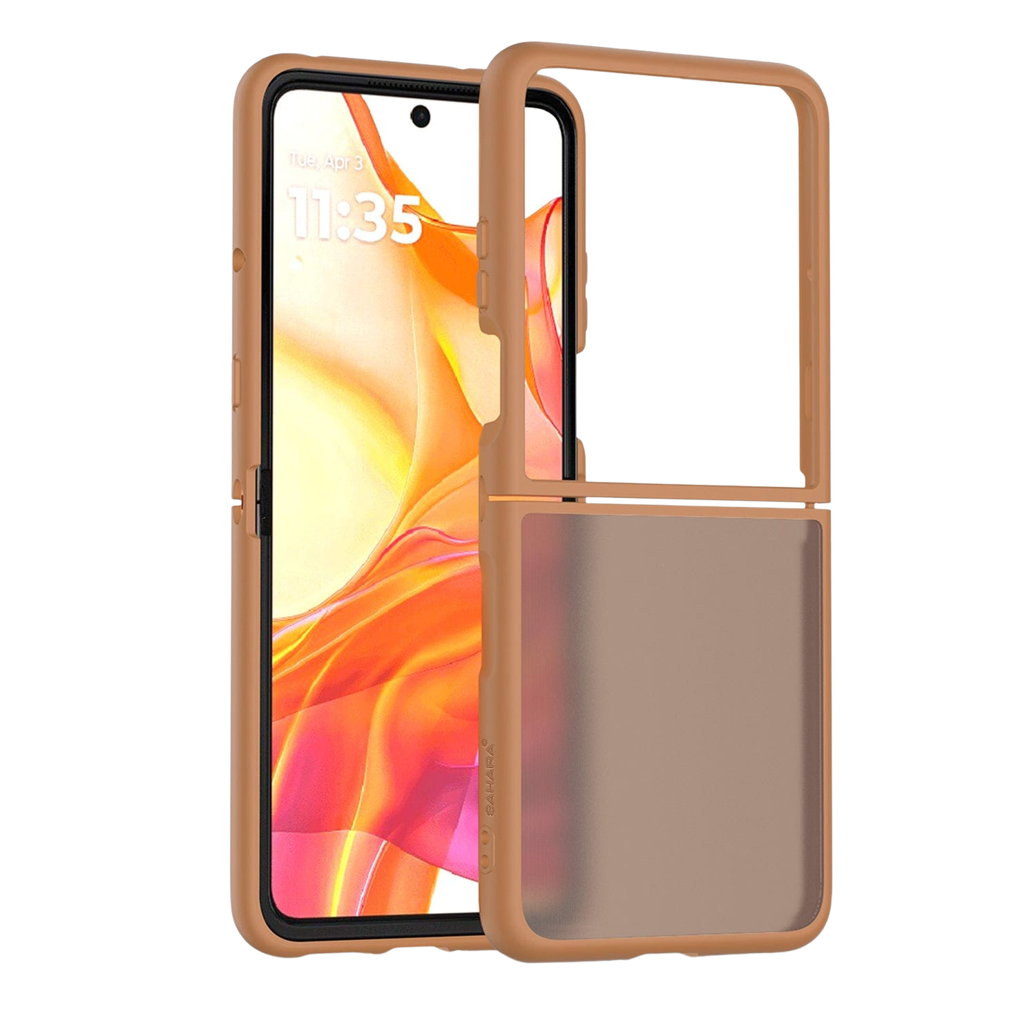 Venture Series Slim Matte Transparent Case for motorola razr ultra (2026/2025)