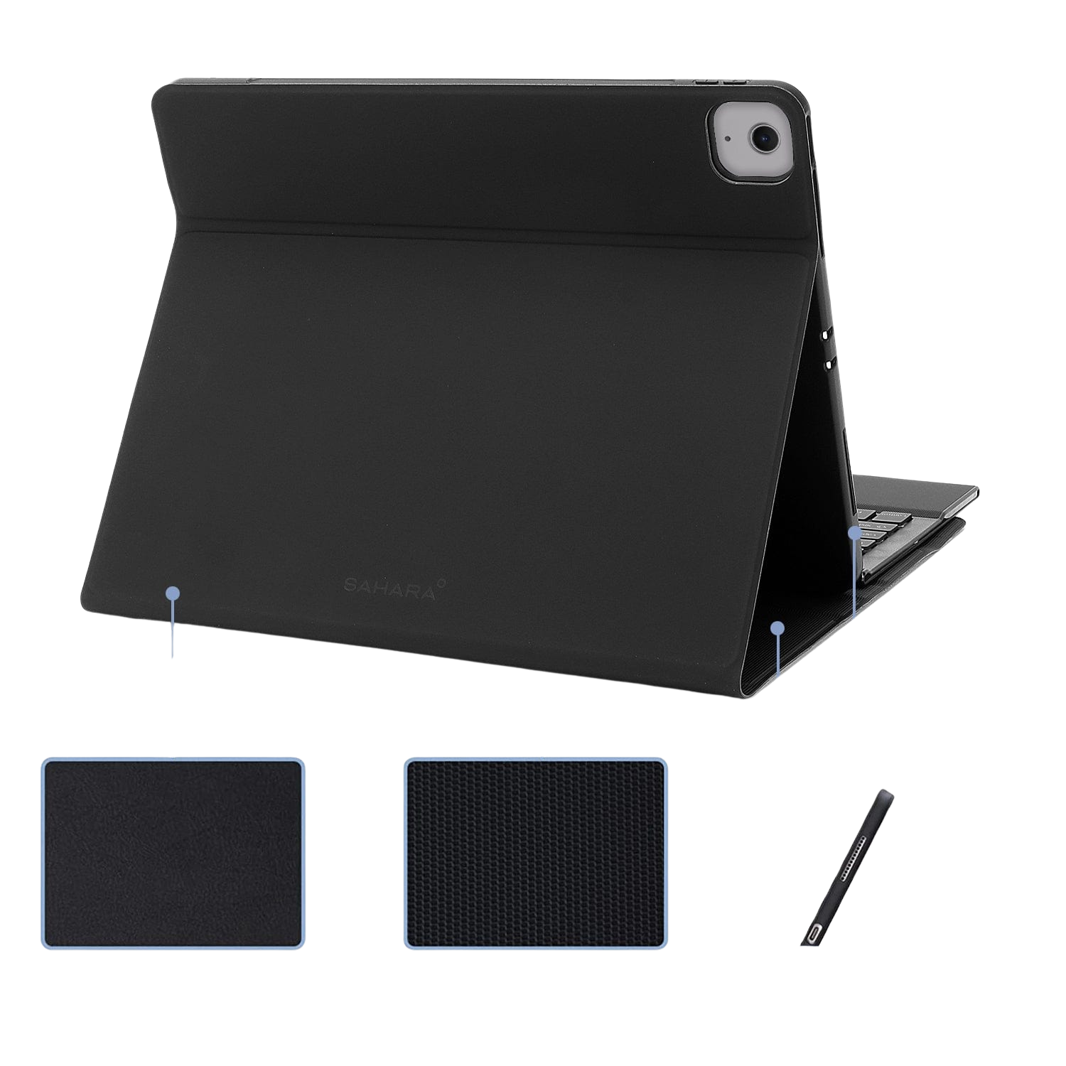 Navigate Series Keyboard Folio Case for iPad Air 13-inch (M2 2024 / M3 2025 / M4 2026)