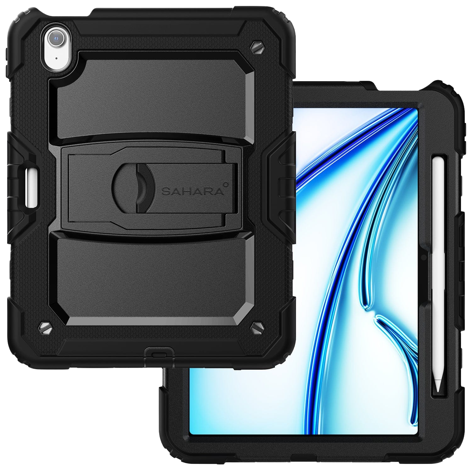 Raider Series Heavy-Duty Defense Case for iPad Air 13-inch (M2 2024 / M3 2025 / M4 2026)