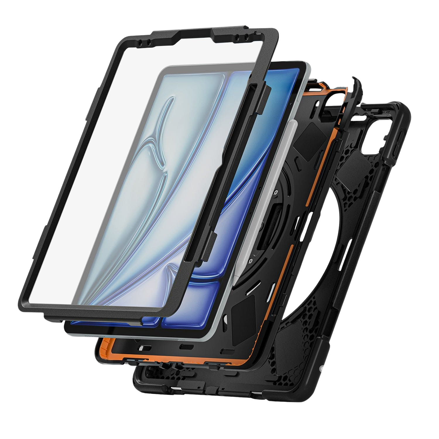 Raider X Series Heavy-Duty Case for iPad Air 13-inch (M2 2024 / M3 2025 / M4 2026)