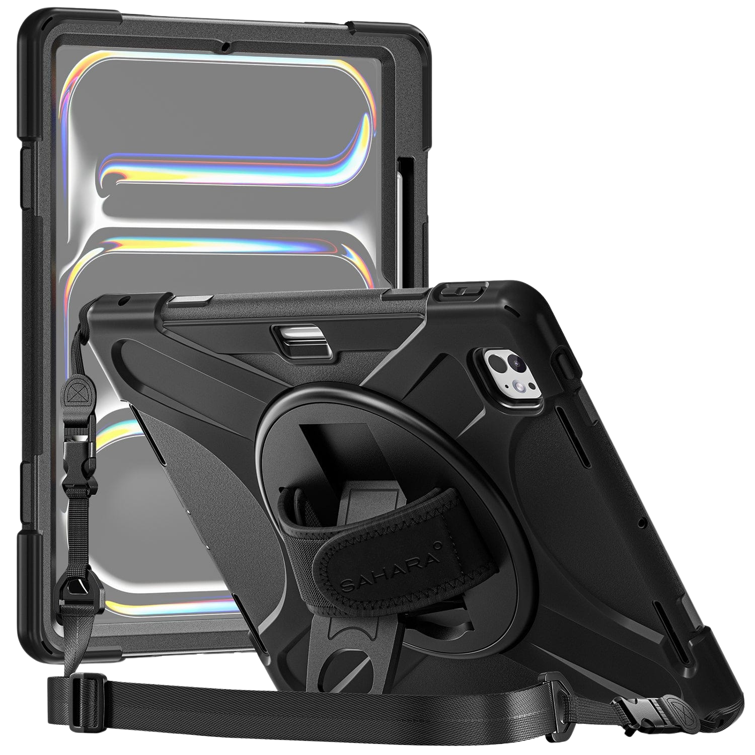 Raider X Series Heavy-Duty Hand Strap Case for iPad Pro 11-inch (M4 2024 / M5 2025)