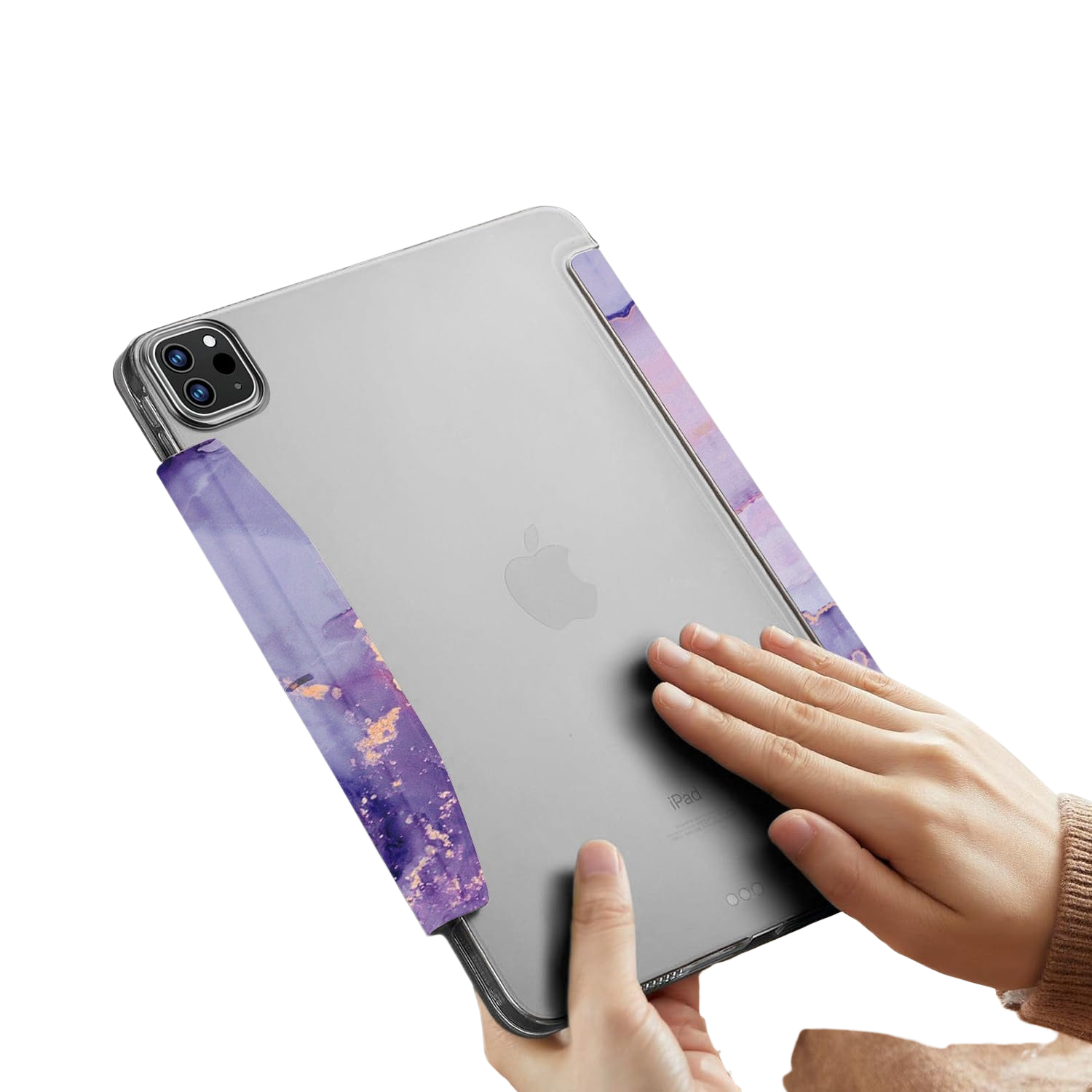 Inspire Series Marble Folio Case for iPad Pro 13-inch (M4 2024 / M5 2025)