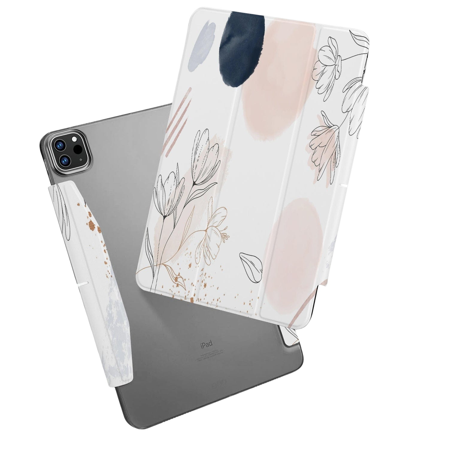 Inspire Series Marble Folio Case for iPad Pro 13-inch (M4 2024 / M5 2025)
