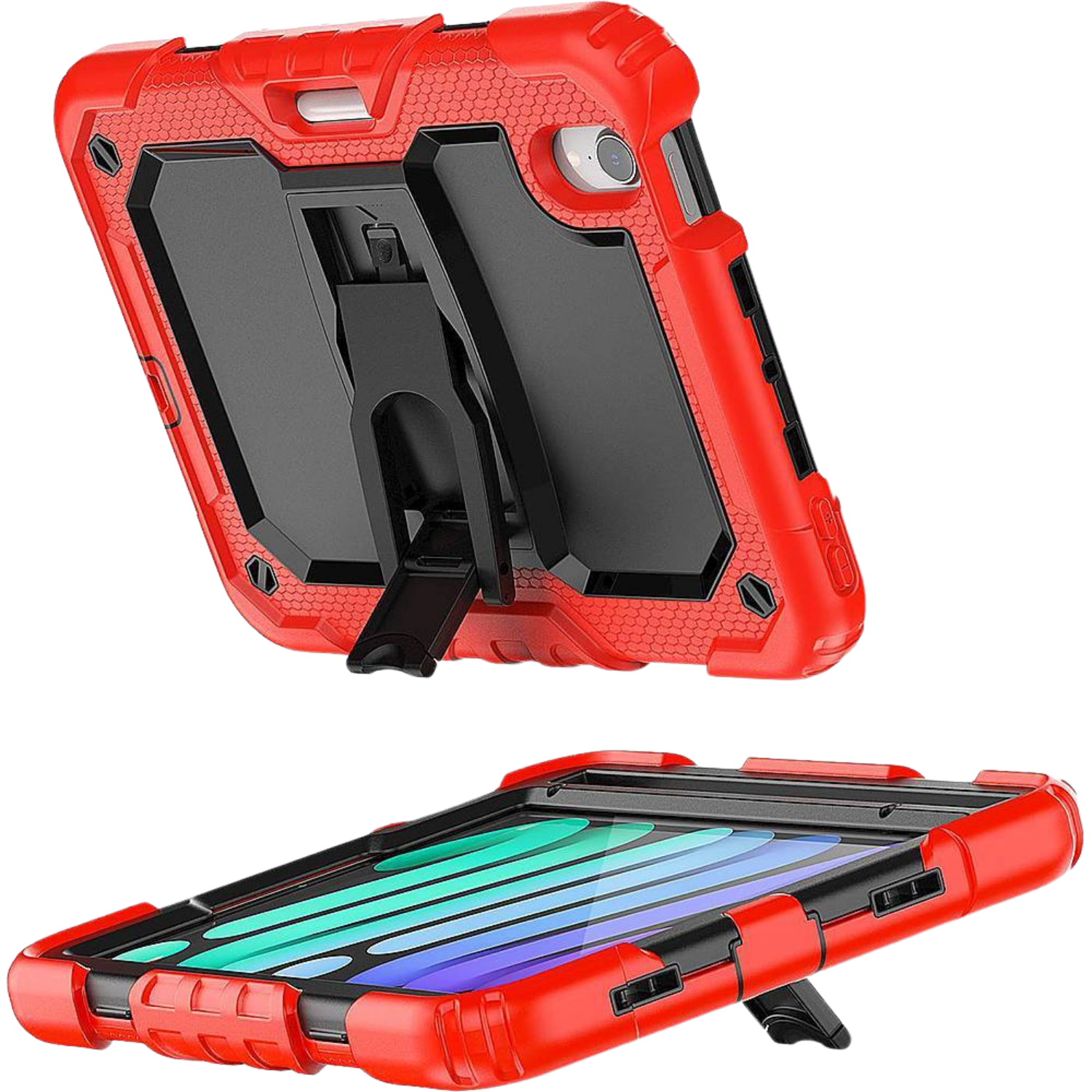 Raider Series Heavy-Duty Kickstand Case for iPad mini (A17 Pro) and iPad mini (6th Generation 2021)