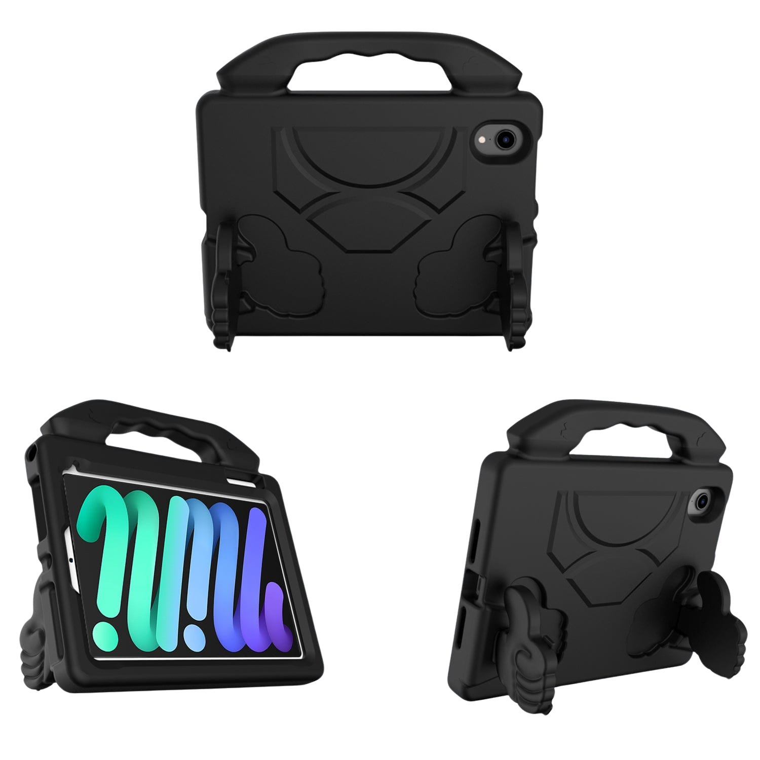 Wander Series Thumbs-Up Kickstand Case for iPad mini (A17 Pro) and iPad mini (6th Generation 2021)