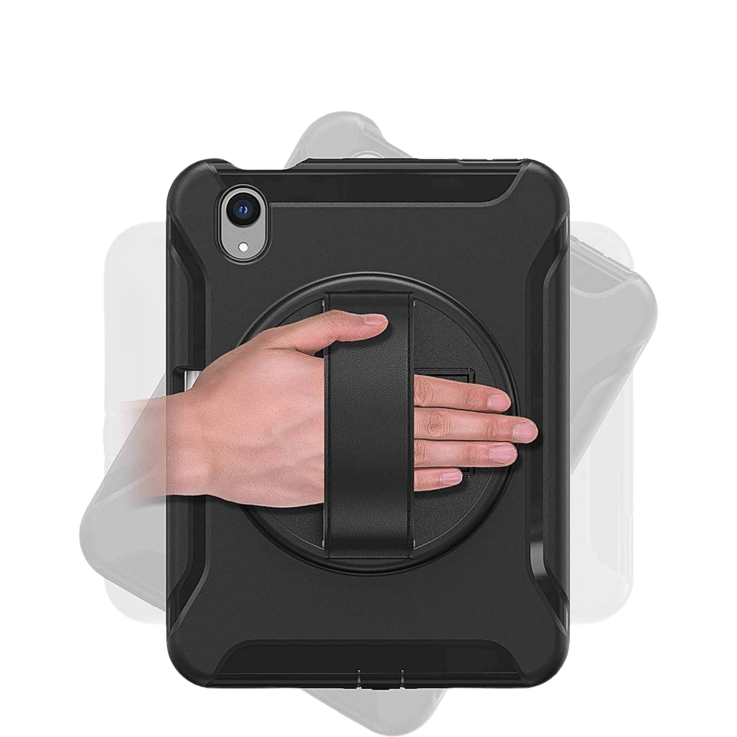 Raider Series Heavy-Duty Hand Strap Case iPad mini (A17 Pro) and iPad mini (6th Generation 2021)
