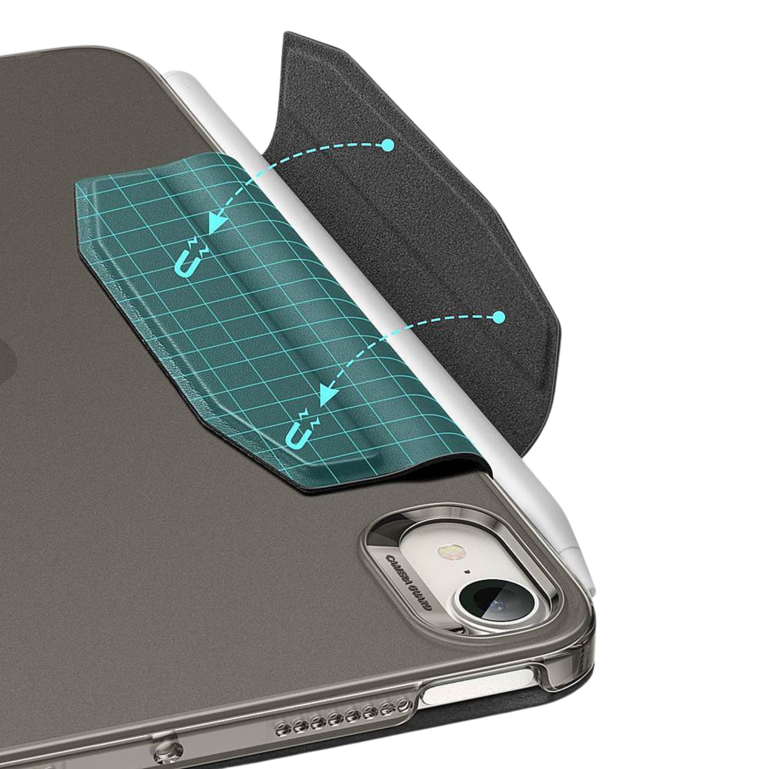 Venture Series Tri-Fold Magnetic Case for iPad mini (A17 Pro) and iPad mini (6th Generation 2021)