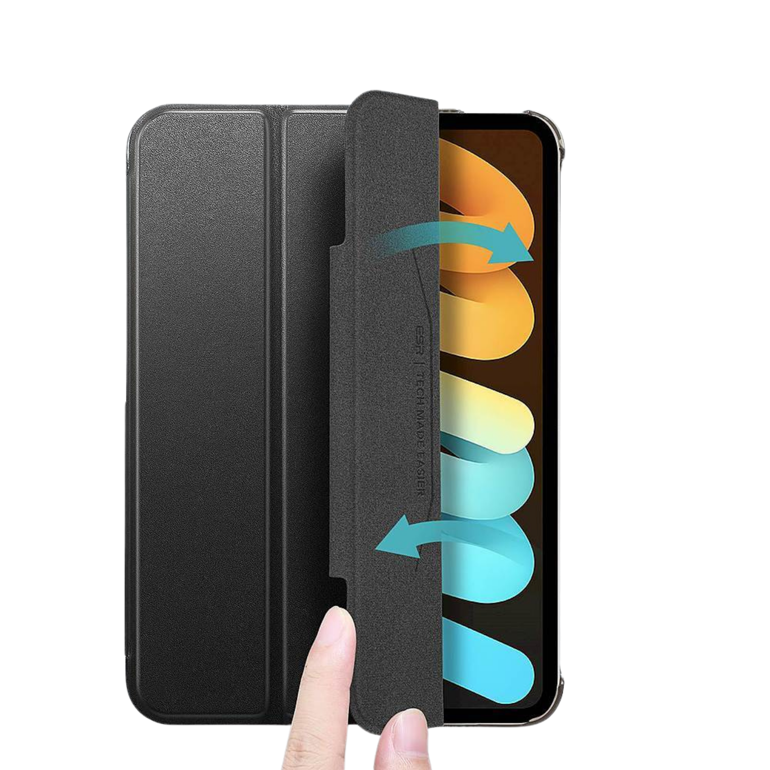 Venture Series Tri-Fold Magnetic Case for iPad mini (A17 Pro) and iPad mini (6th Generation 2021)