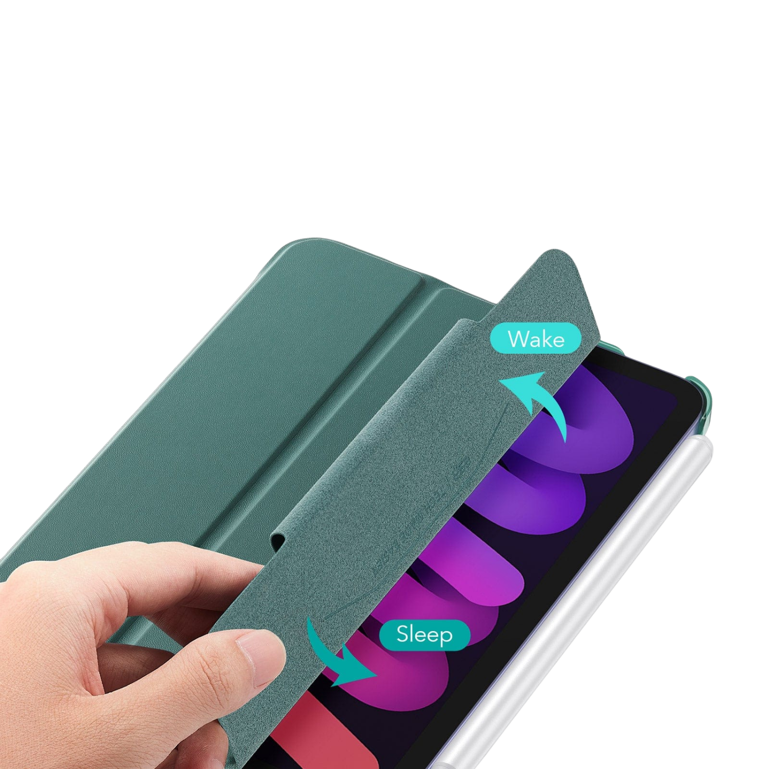 Venture Series Tri-Fold Magnetic Case for iPad mini (A17 Pro) and iPad mini (6th Generation 2021)