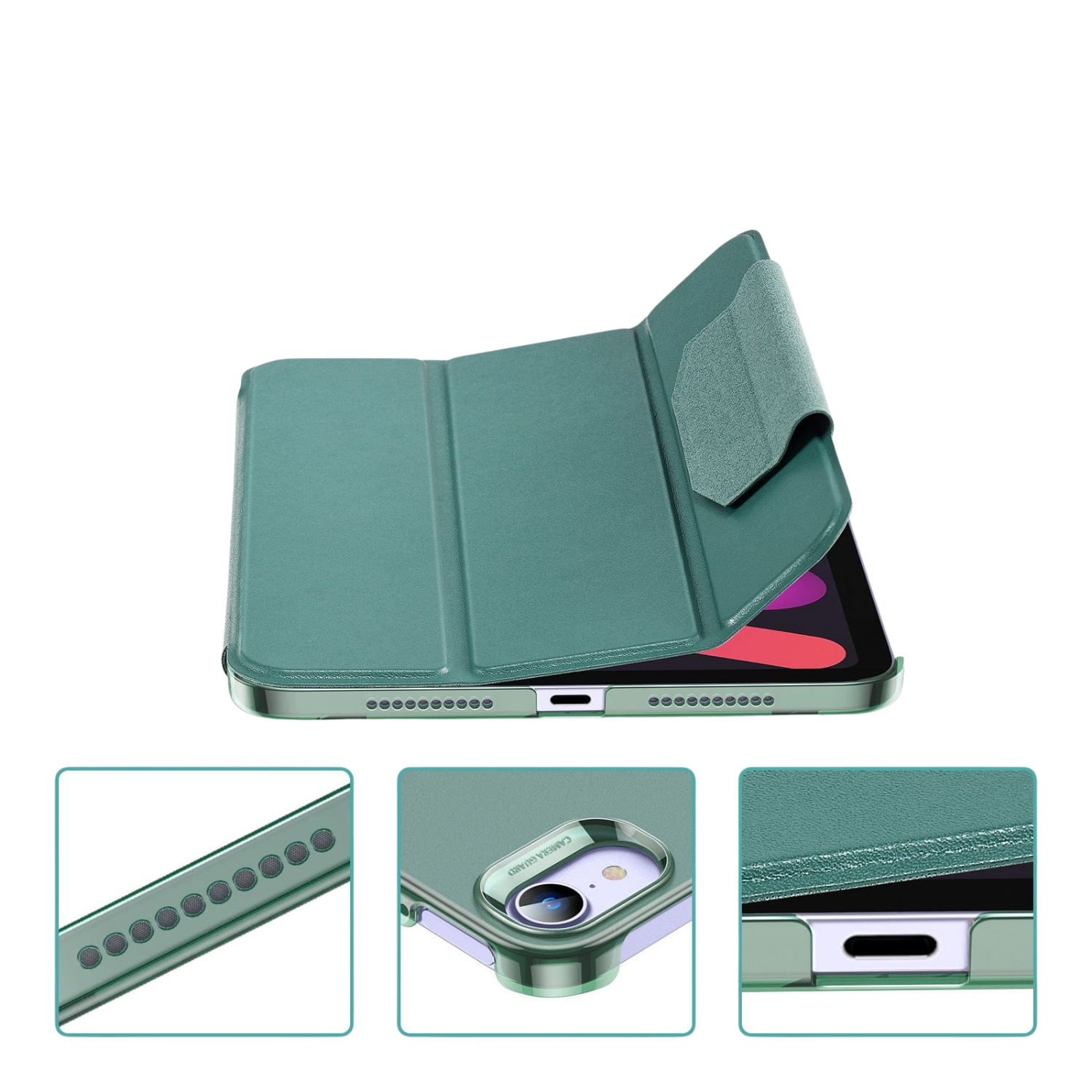 Venture Series Tri-Fold Magnetic Case for iPad mini (A17 Pro) and iPad mini (6th Generation 2021)