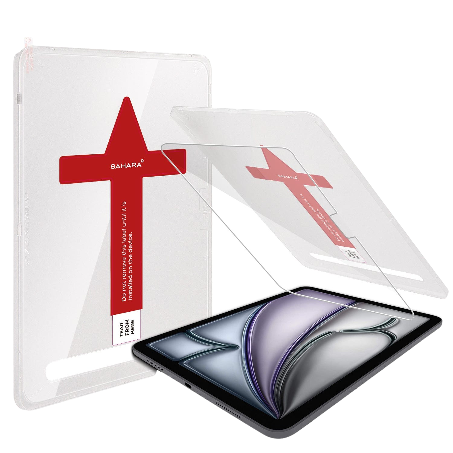 ZeroDamage Ultra-Strong Tempered Glass Screen Protector for iPad Air 13-inch (M2/M3/M4)