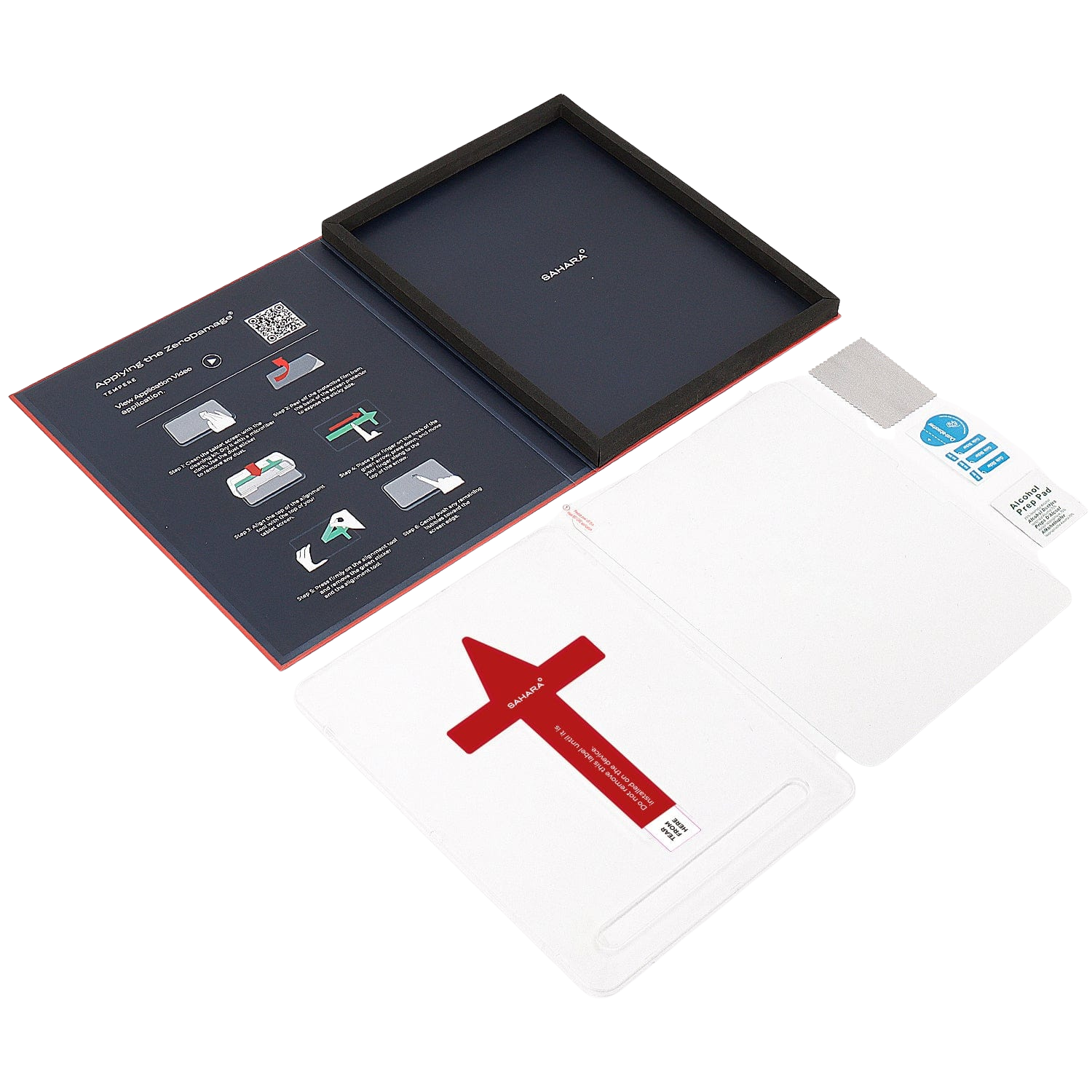 ZeroDamage Ultra-Strong Tempered Glass Screen Protector for iPad Air 13-inch (M2/M3/M4)