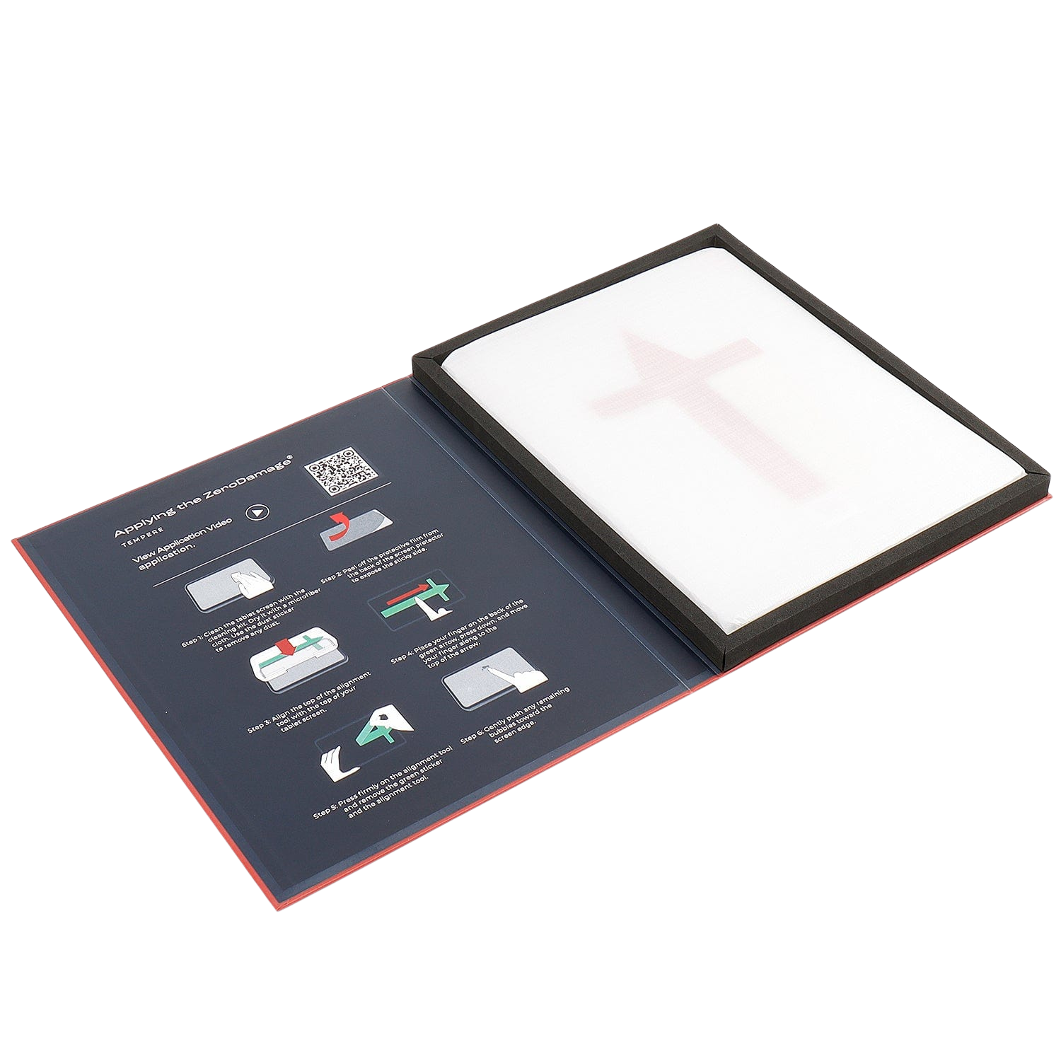 ZeroDamage Ultra-Strong Tempered Glass Screen Protector for iPad Pro 11-inch (M4 2024 / M5 2025)